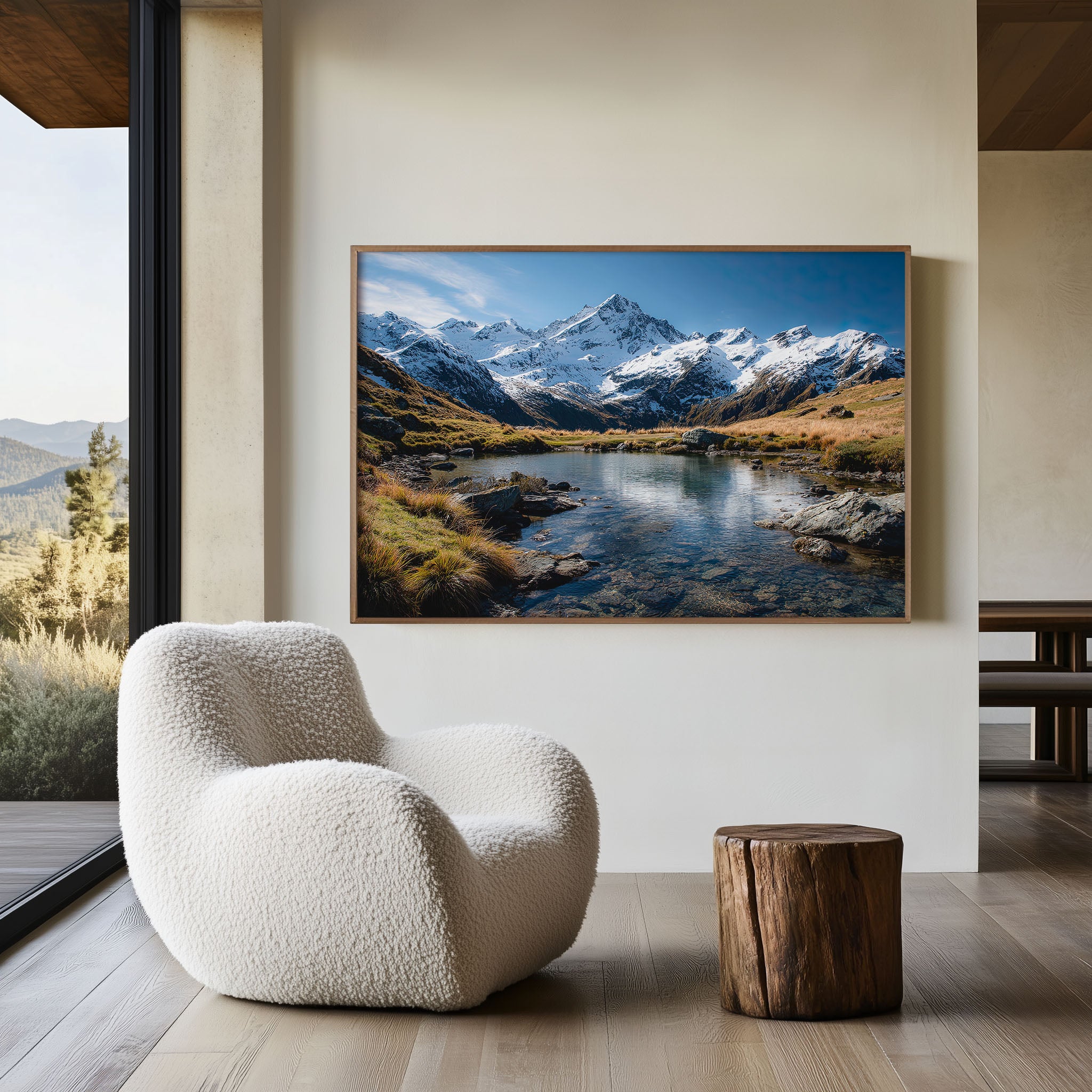 Mount Aspiring Wall Art Print | New Zealand Southern Alps