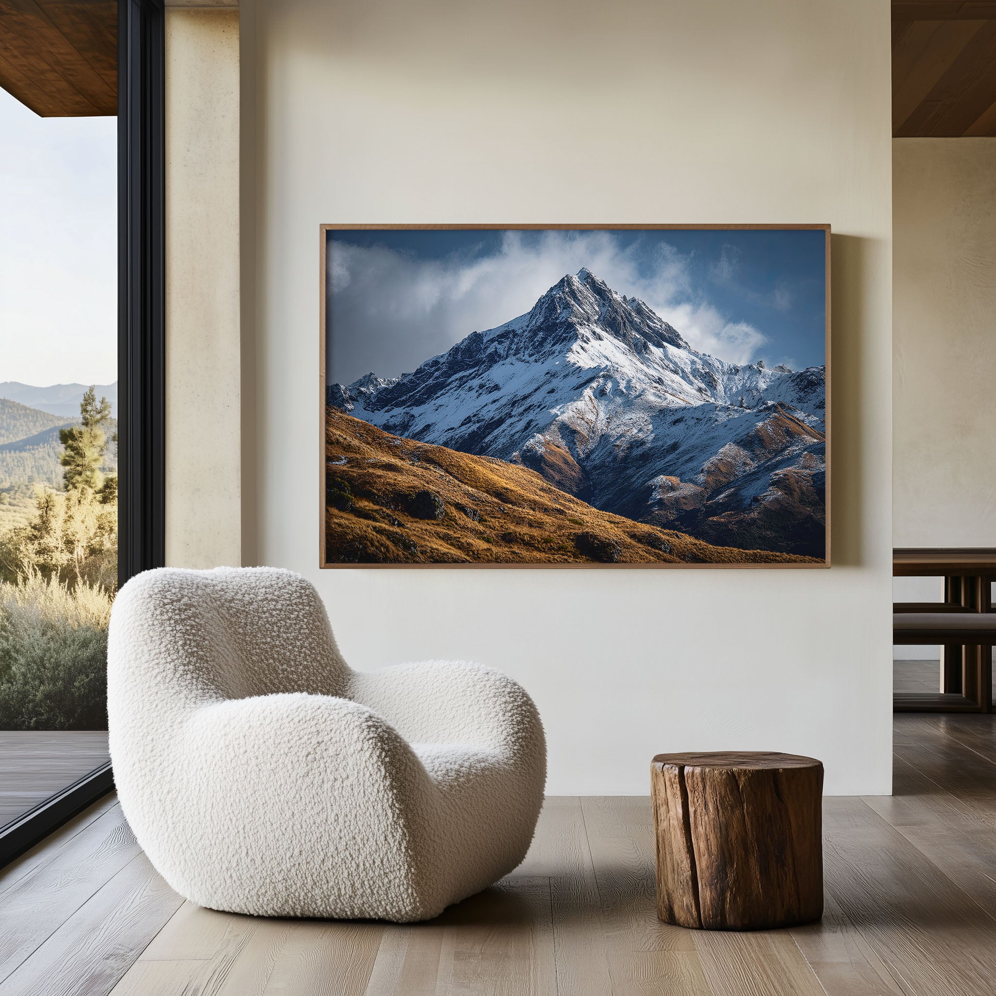 Mount Aspiring Wall Art Print | Southern Alps New Zealand