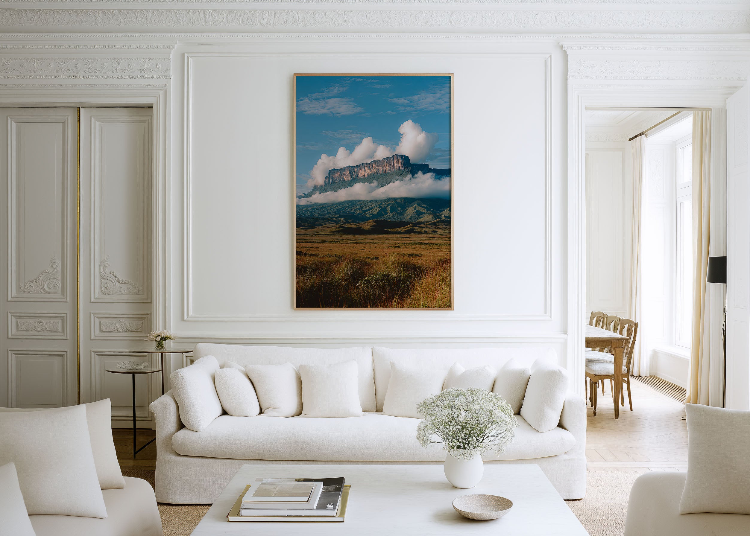 Mount Roraima Wall Art Print | Venezuela Gran Sabana Tepui Tabletop Mountain Photography | South America Travel Poster | Surreal Nature Home Decor