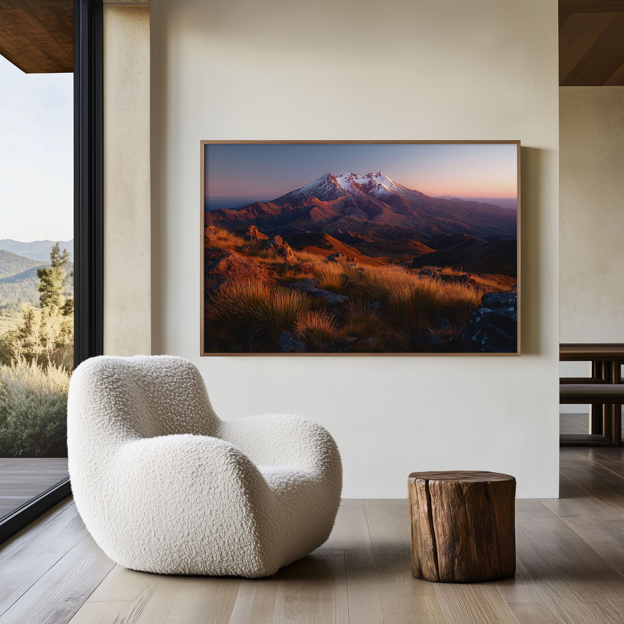 Mount Ruapehu Wall Art Print | Tongariro National Park NZ