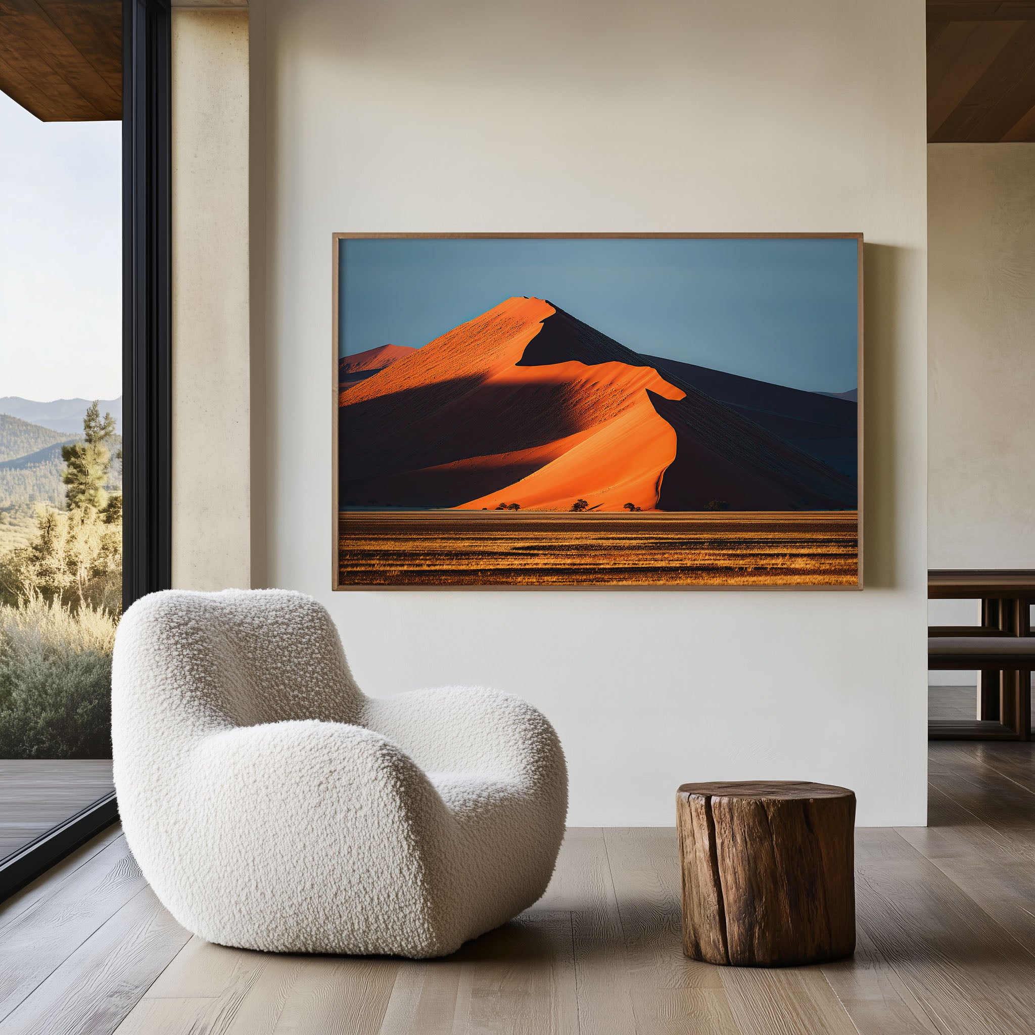 Namib Desert Sand Dune Wall Art Print | Sossusvlei Namibia