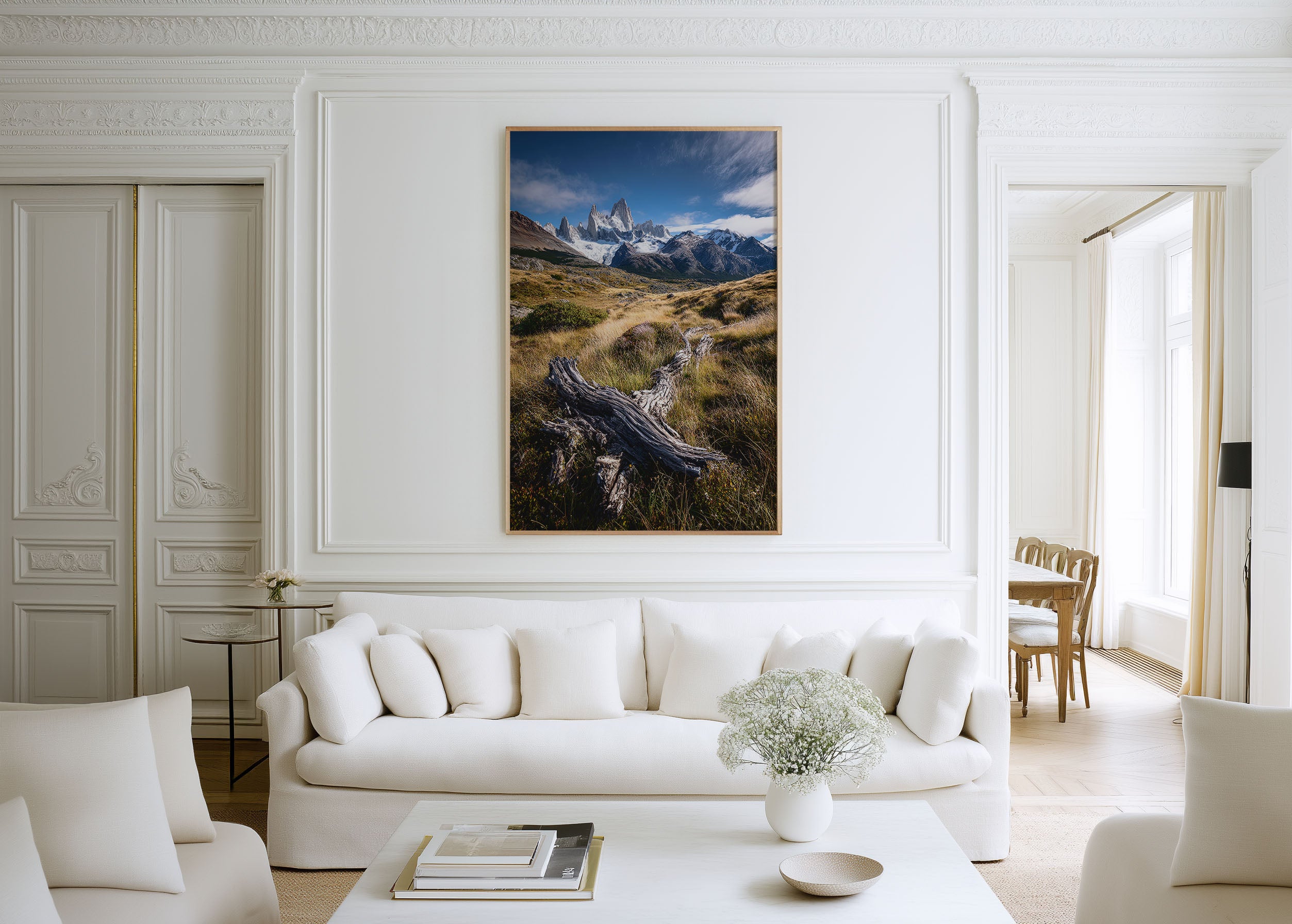 Mount Fitz Roy Patagonia Wall Art Print | Argentina El Chaltén Landscape Photography | Torres del Paine Wilderness Poster