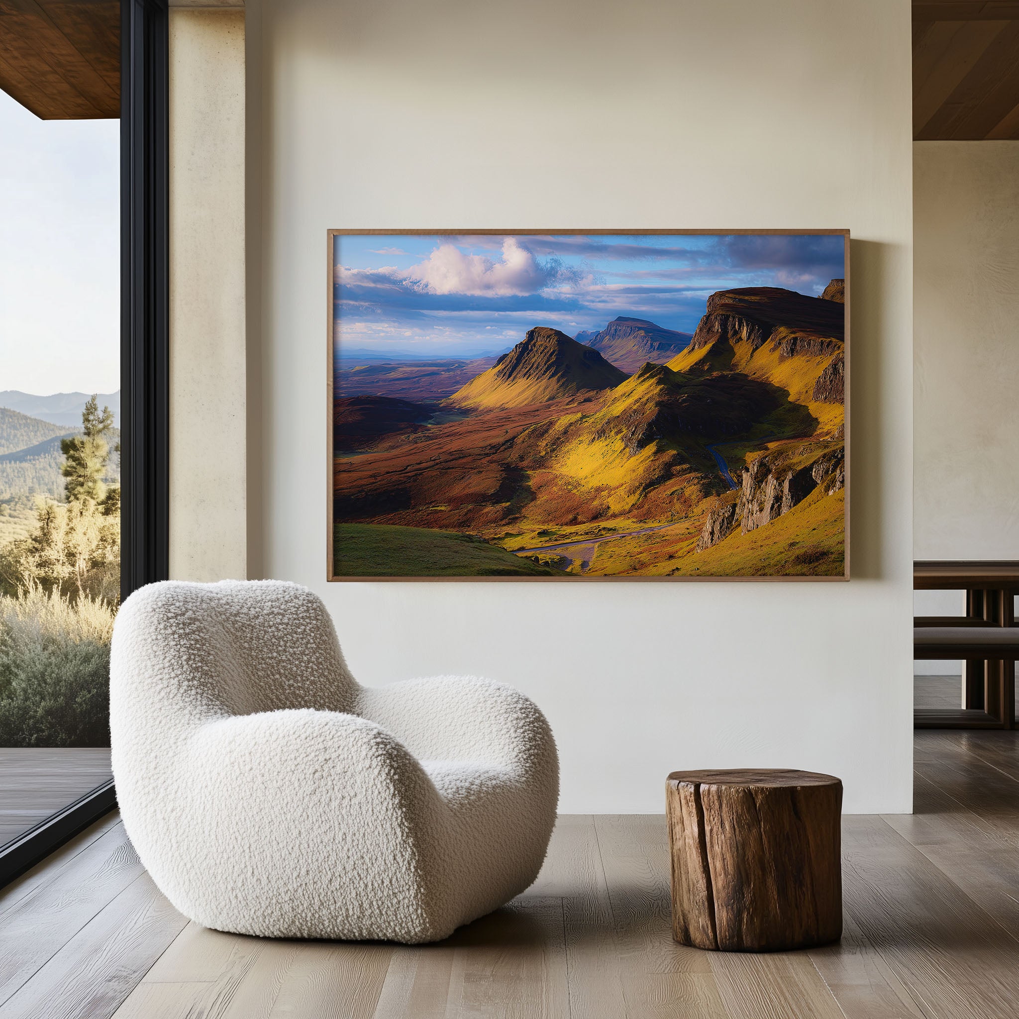 Quiraing Mountain Pass Print – Isle of Skye Scotland Wall Art