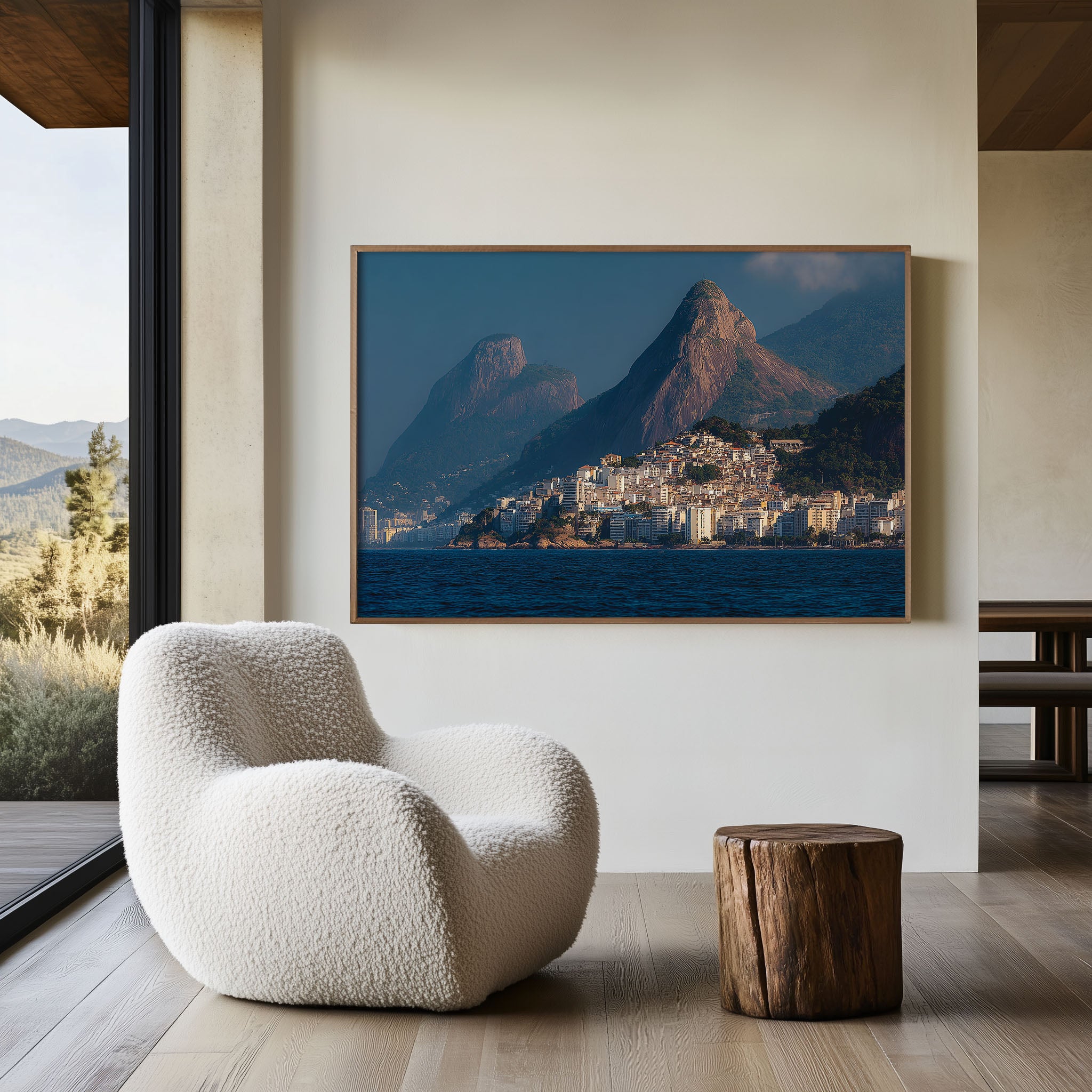 Rio de Janeiro Sugarloaf Mountain Wall Art Print | Brazil Coastal Cityscape Landscape Photography