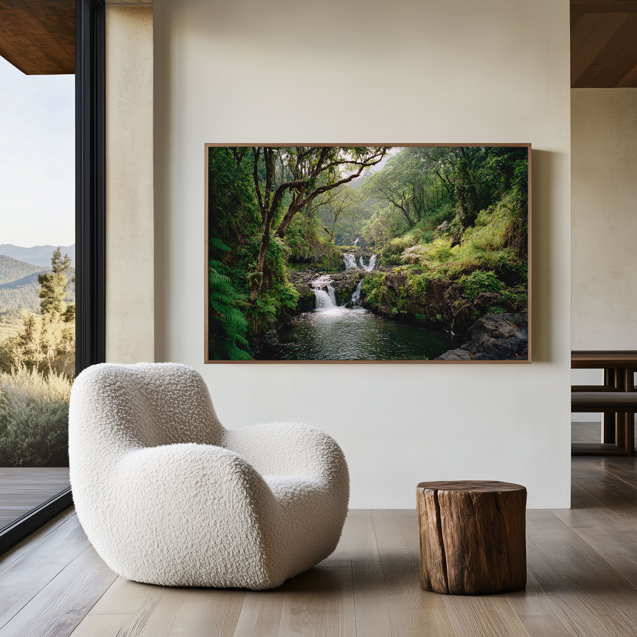 Road to Hana Maui Waterfall Wall Art