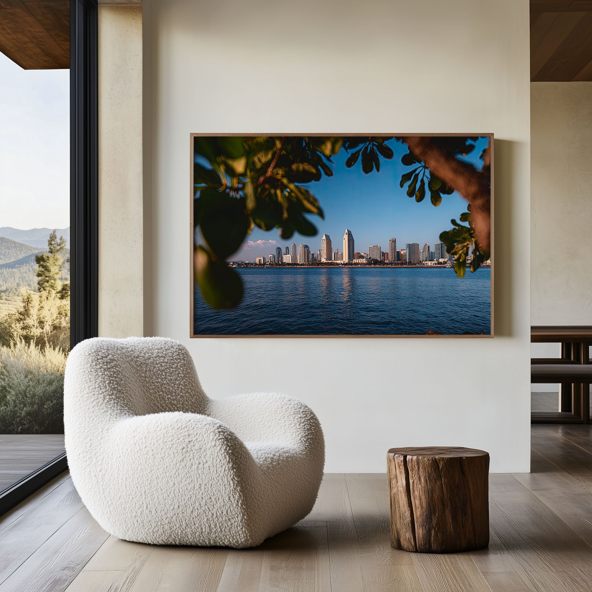 San Diego Skyline Wall Art Print | California Coastal Cityscape Photography