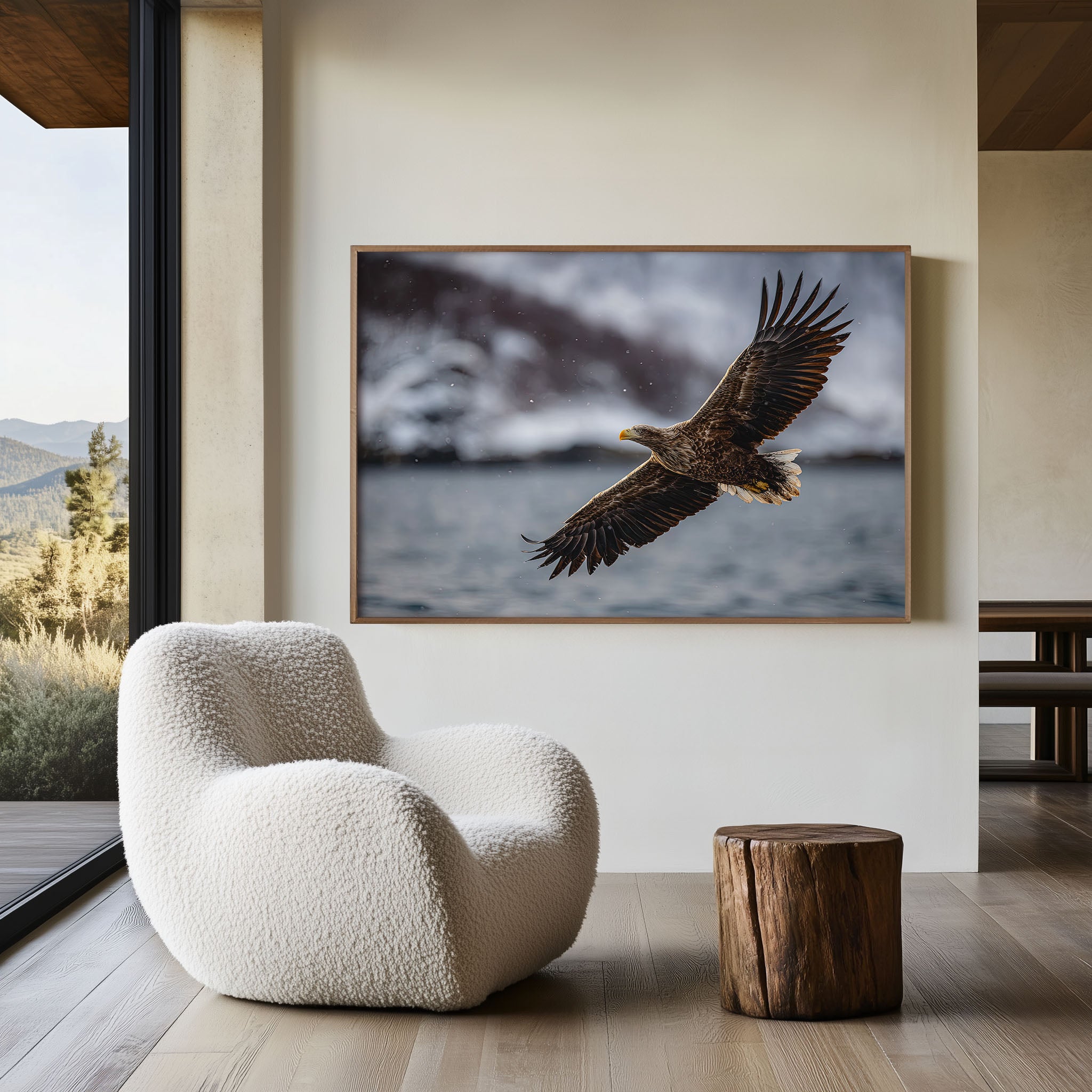 Sea Eagle Wall Art Print – Fine Art Wildlife Photography Canvas