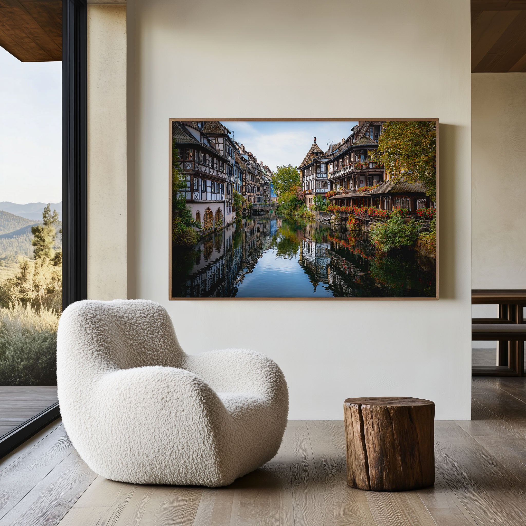 Strasbourg Old Town Canal Print – Alsace Wall Art
