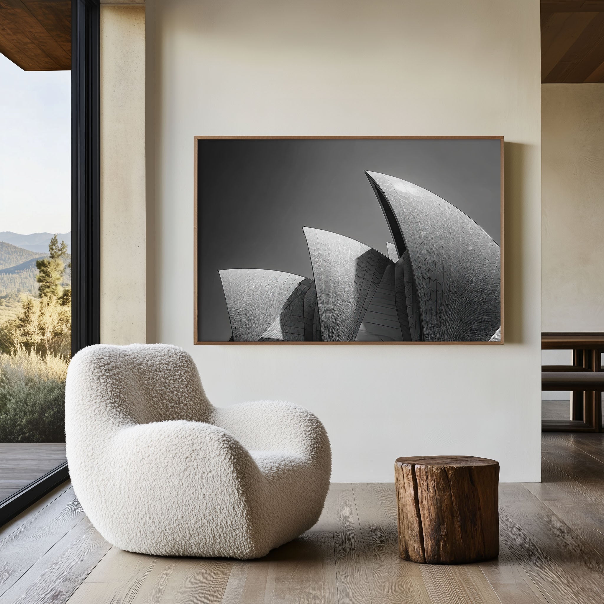 Sydney Opera House Black & White Fine Art Print