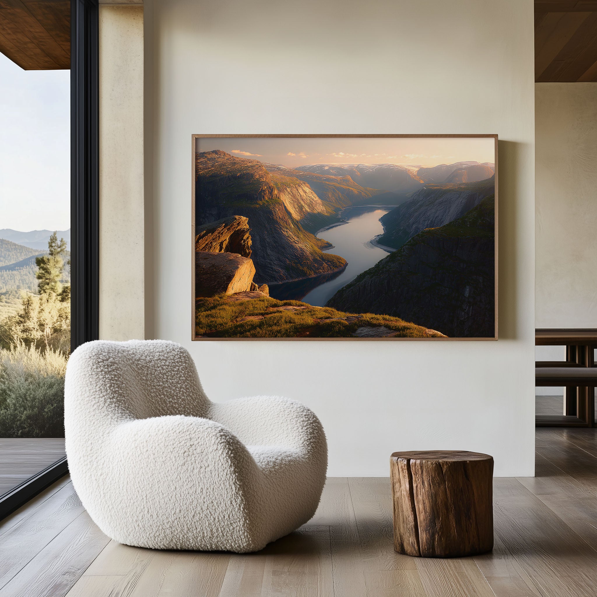 Trolltunga Cliff Print – Norway Fjord Wall Art