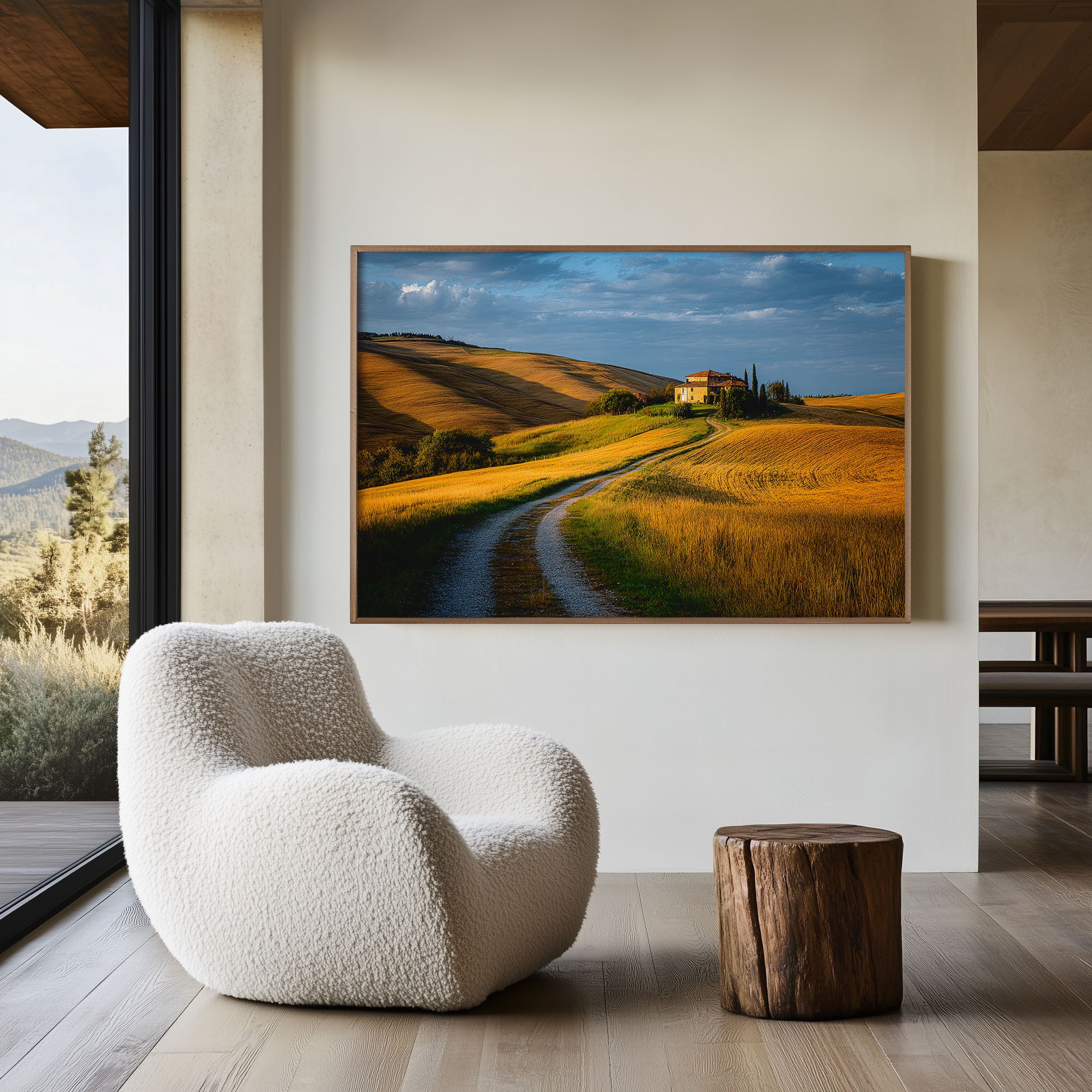 Val d’Orcia Tuscany Print – Italian Countryside Wall Art