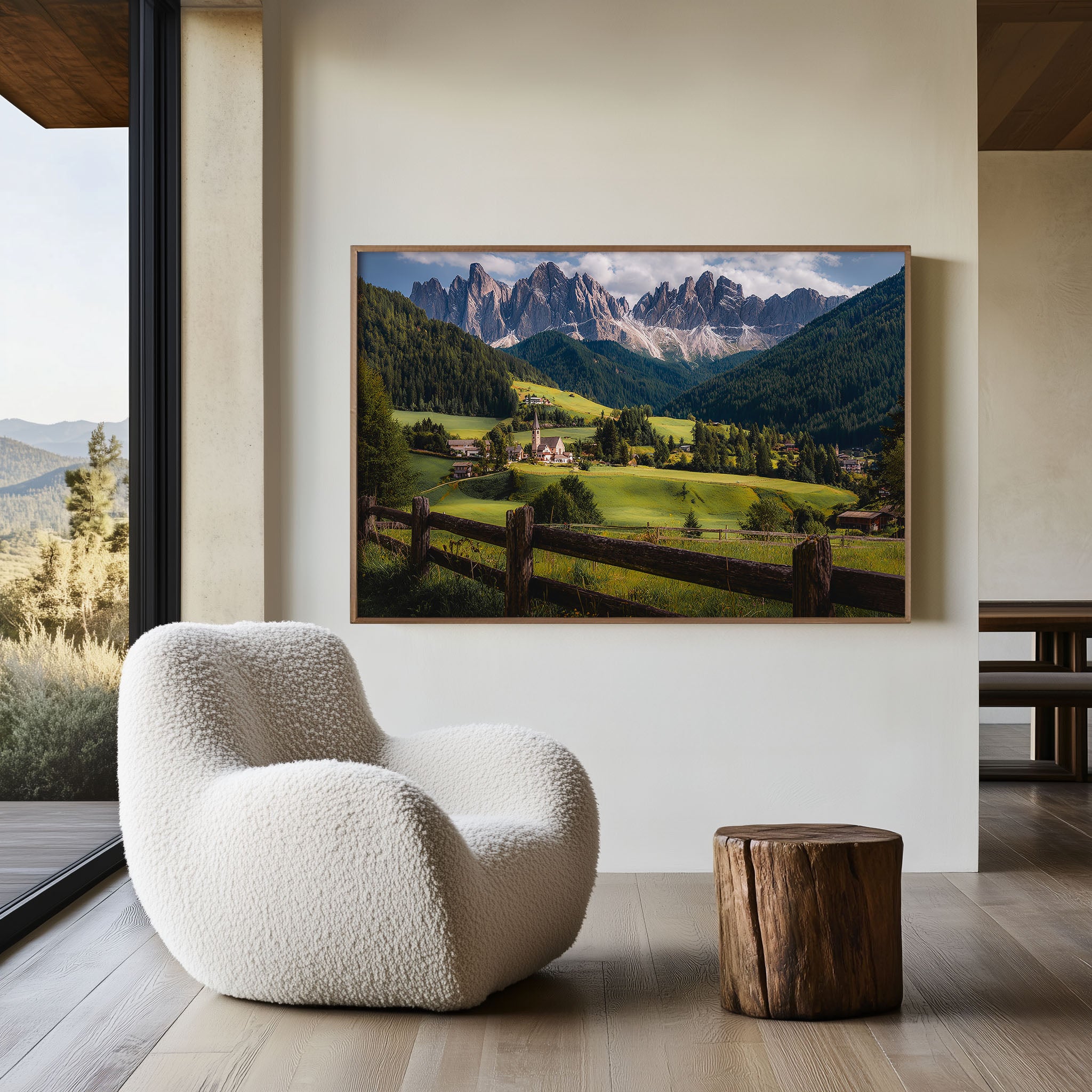 Val di Funes Wall Art Print | Dolomites Alpine Village Italy Landscape Photography