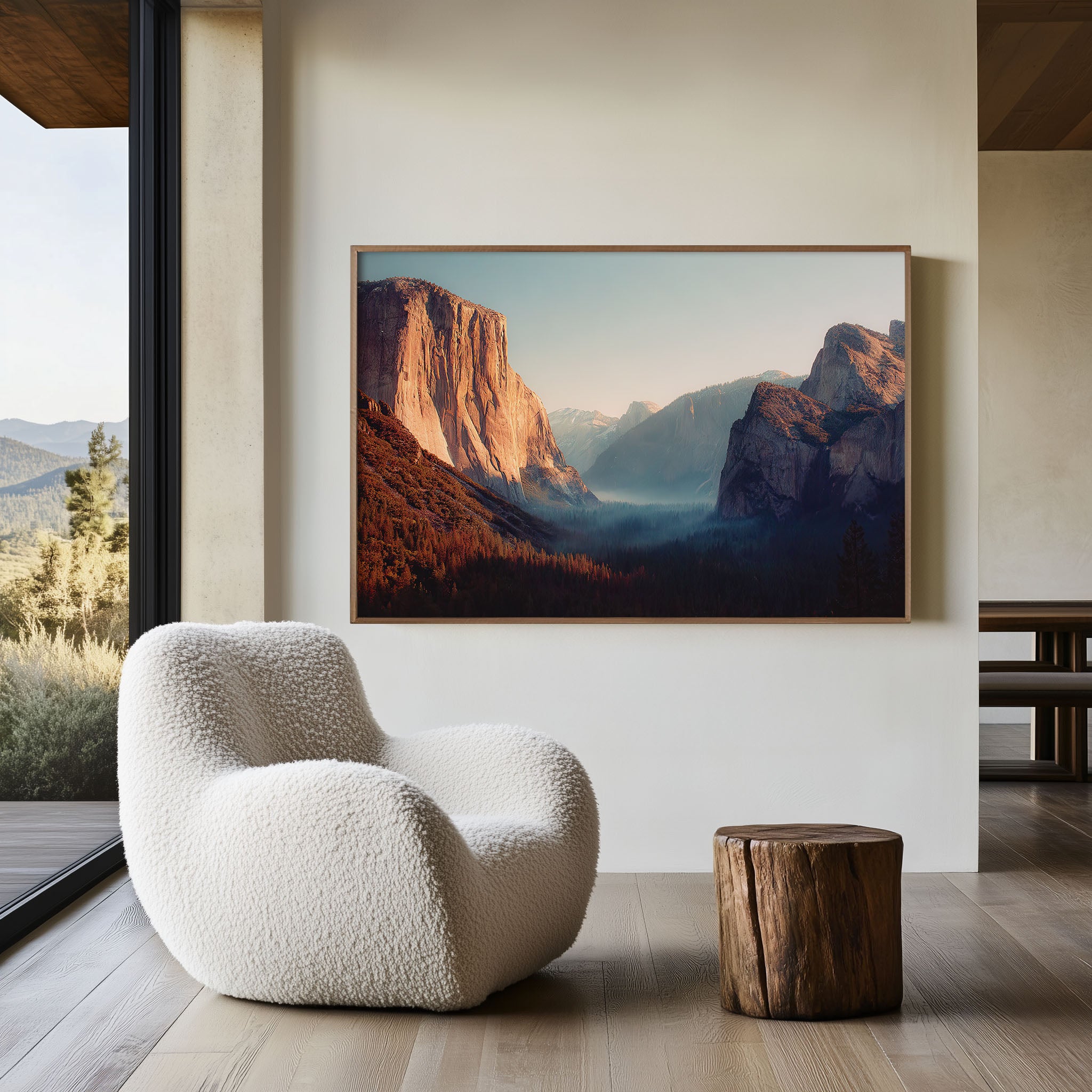 Valley of Giants – Yosemite National Park Wall Art Print