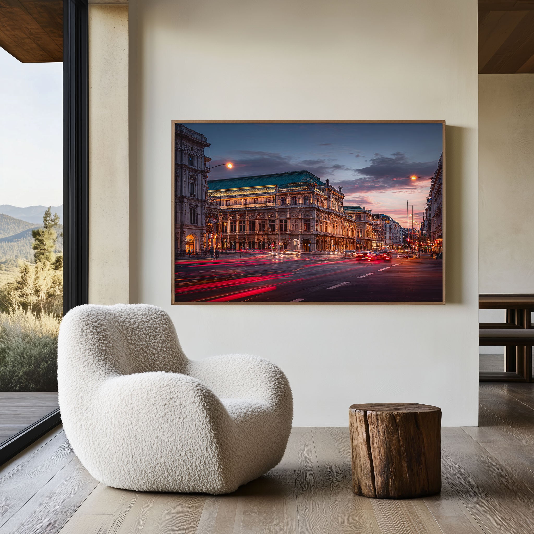 Vienna State Opera Wall Art Print – Austria Historic City