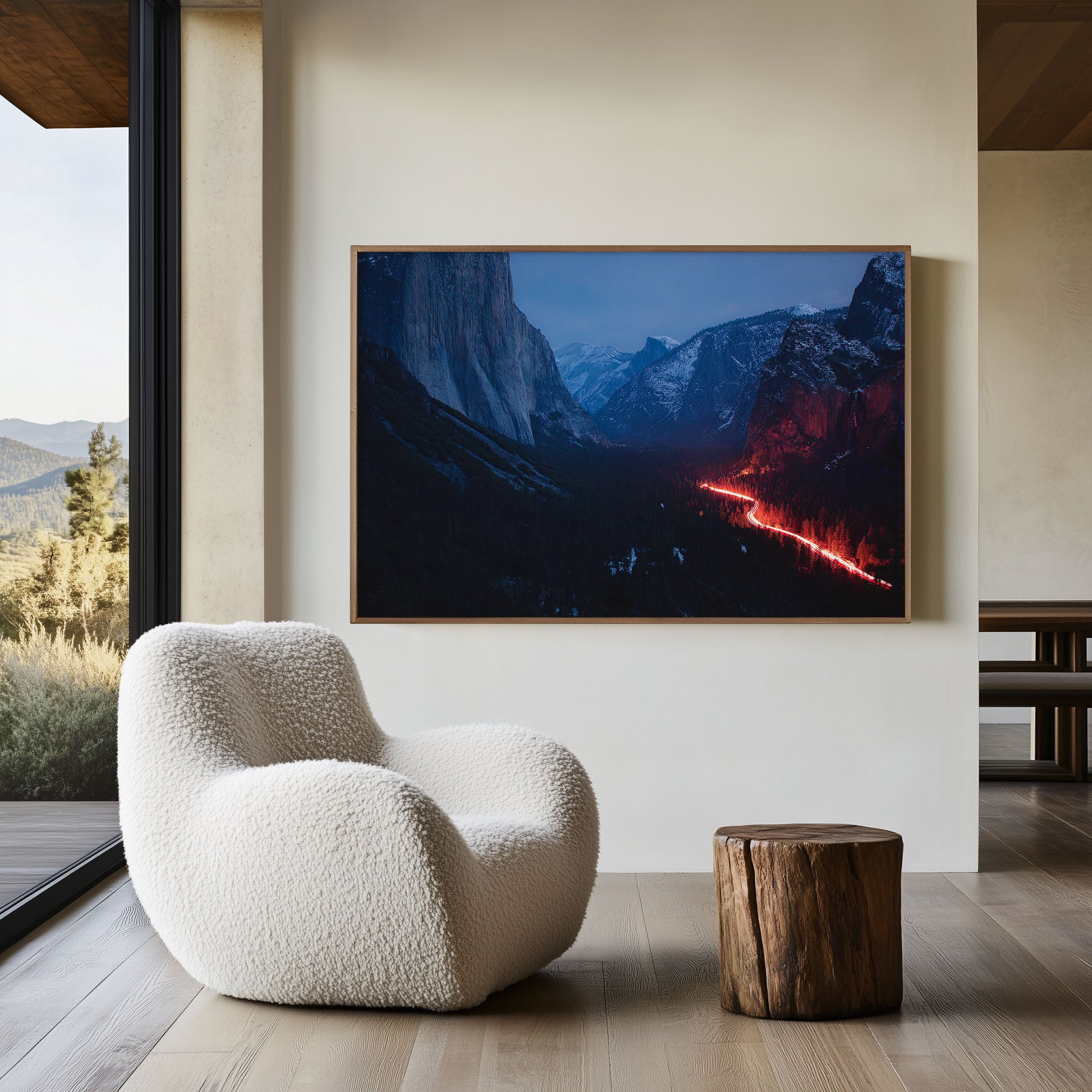 Yosemite Tunnel View Wall Art Print – Yosemite Valley