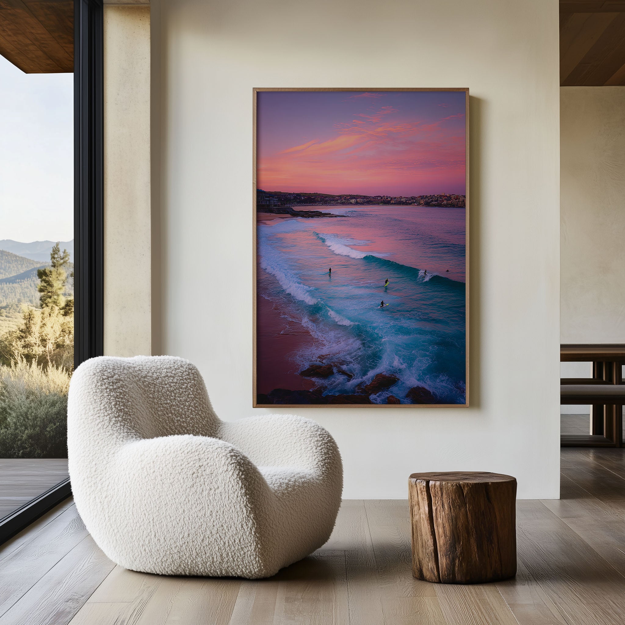 Bondi Beach Sunrise Wall Art Print | Coastal Surf Photography Australia