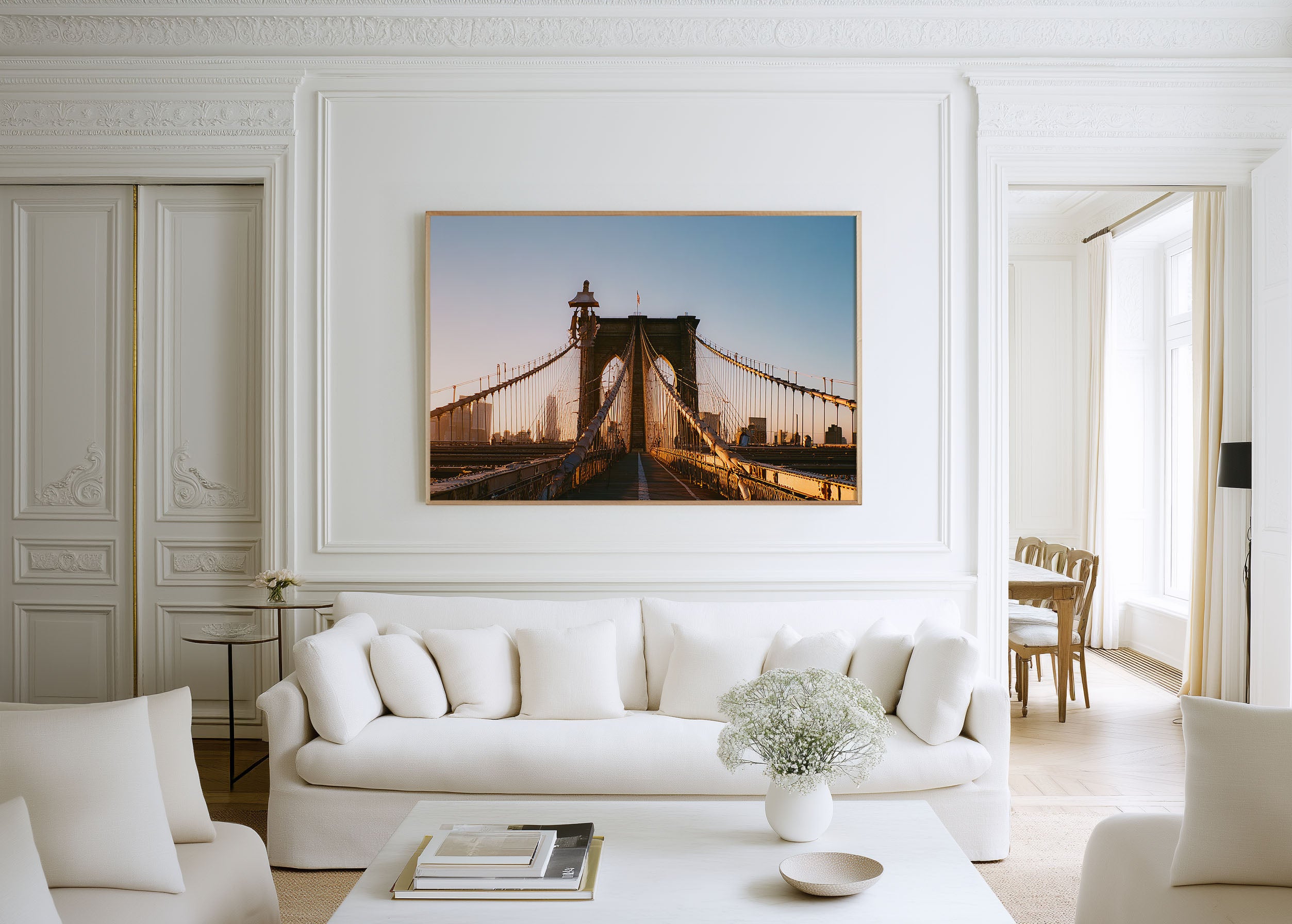 Brooklyn Bridge Sunrise Wall Art