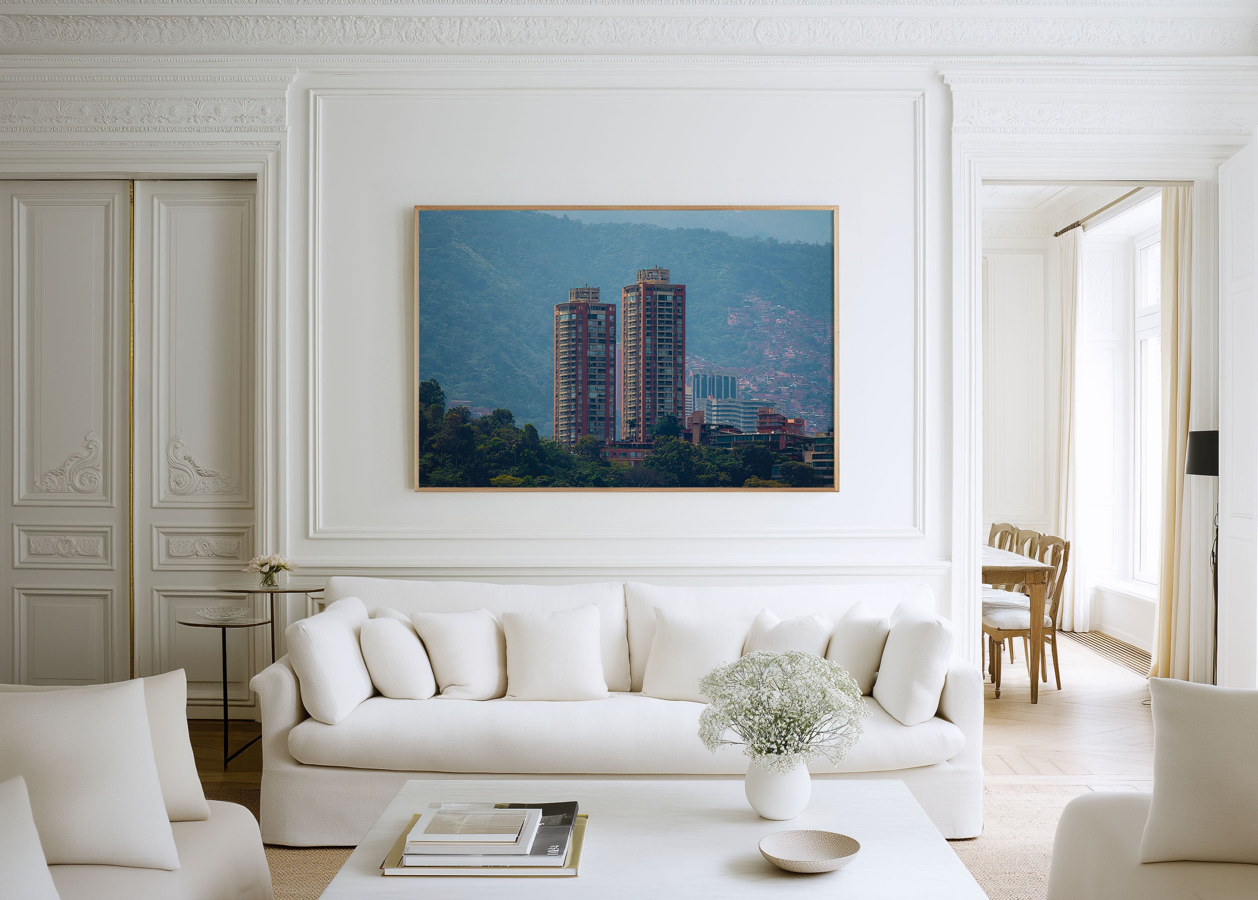 Caracas Skyline Wall Art – Central Park Towers Venezuela Cityscape Print, Modern Urban Architecture Photography Decor