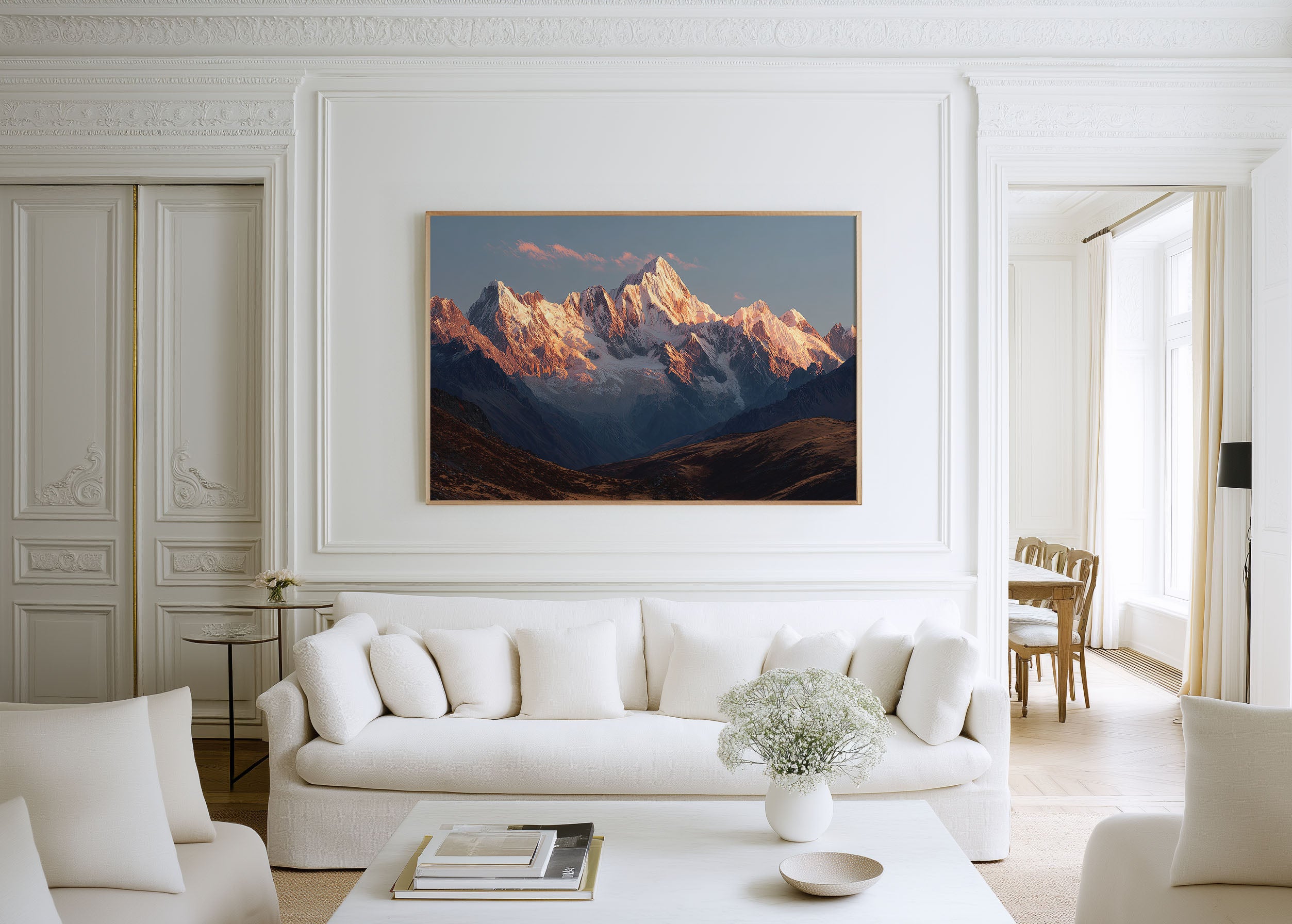 Cordillera Huayhuash Peru Wall Art Print | Andes Snow Mountain Landscape