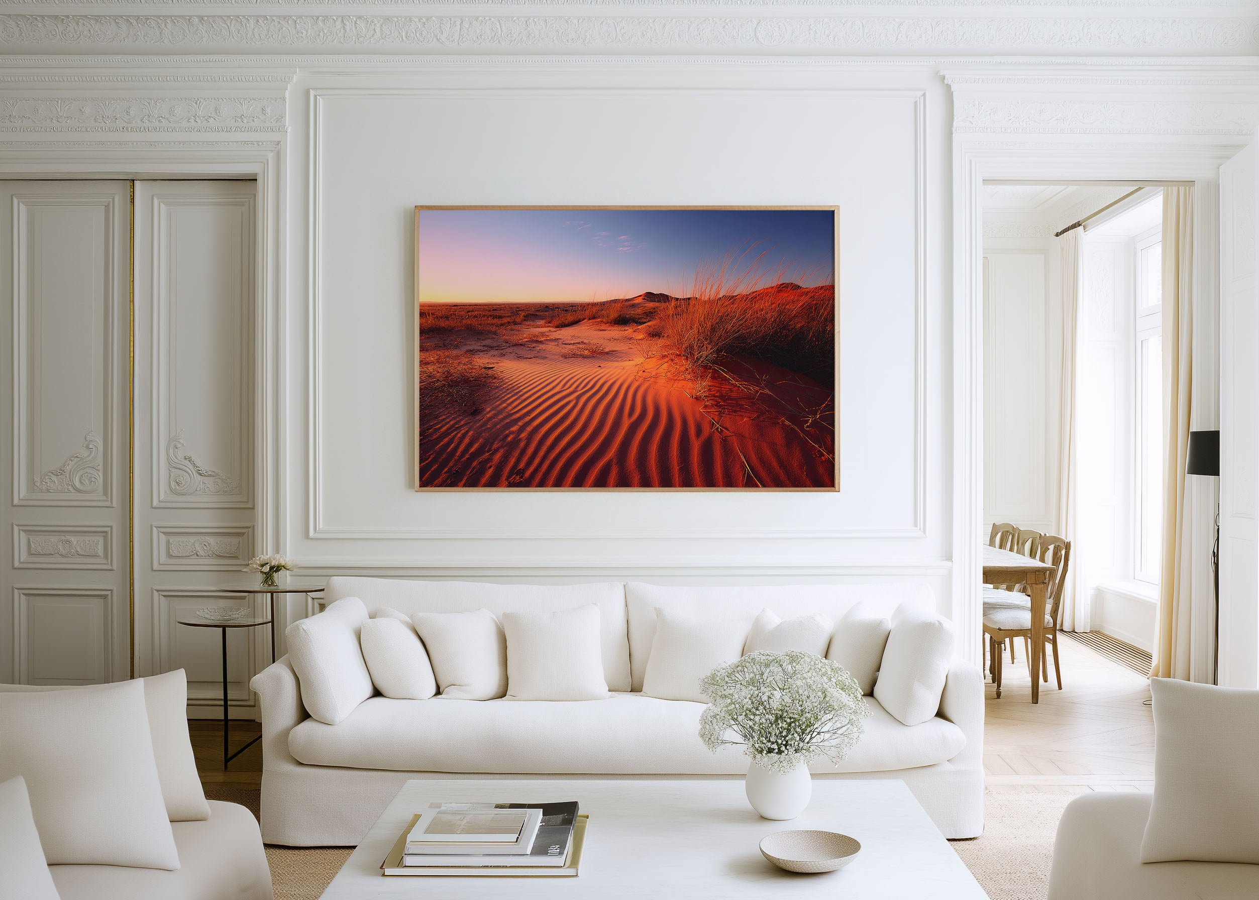 Great Sandy Desert Wall Art | Australian Red Sand Dunes Print