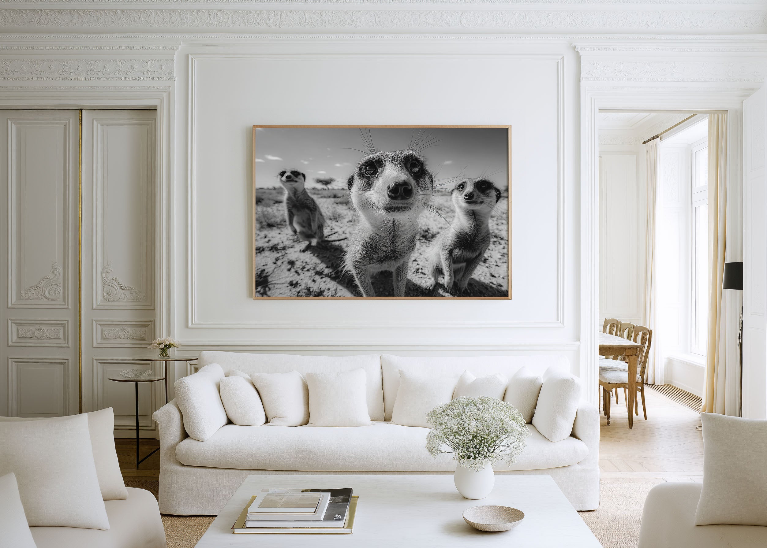 Curious Watchers – Kalahari Meerkats