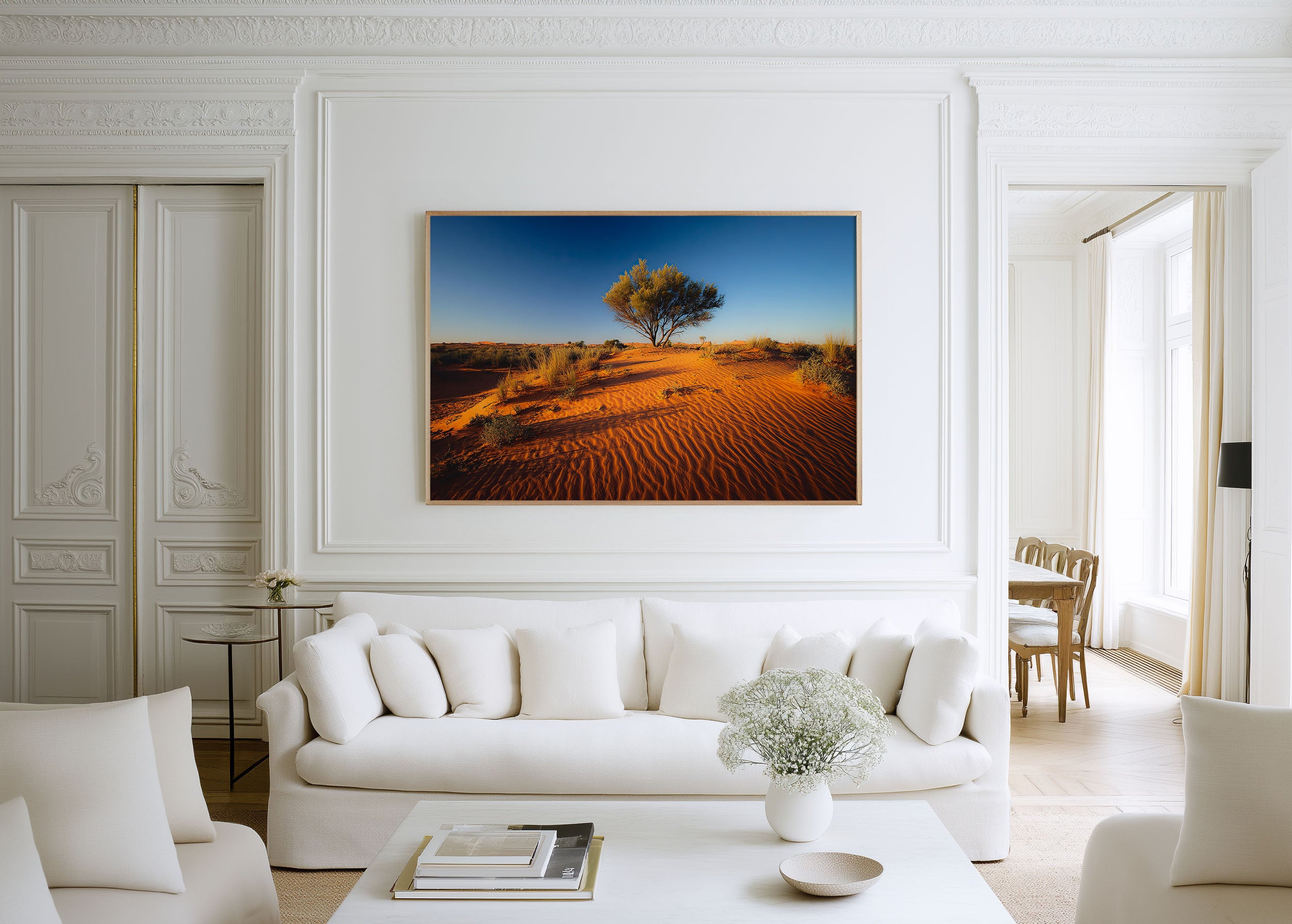 Great Sandy Desert Wall Art | Australian Red Sand Dunes Landscape