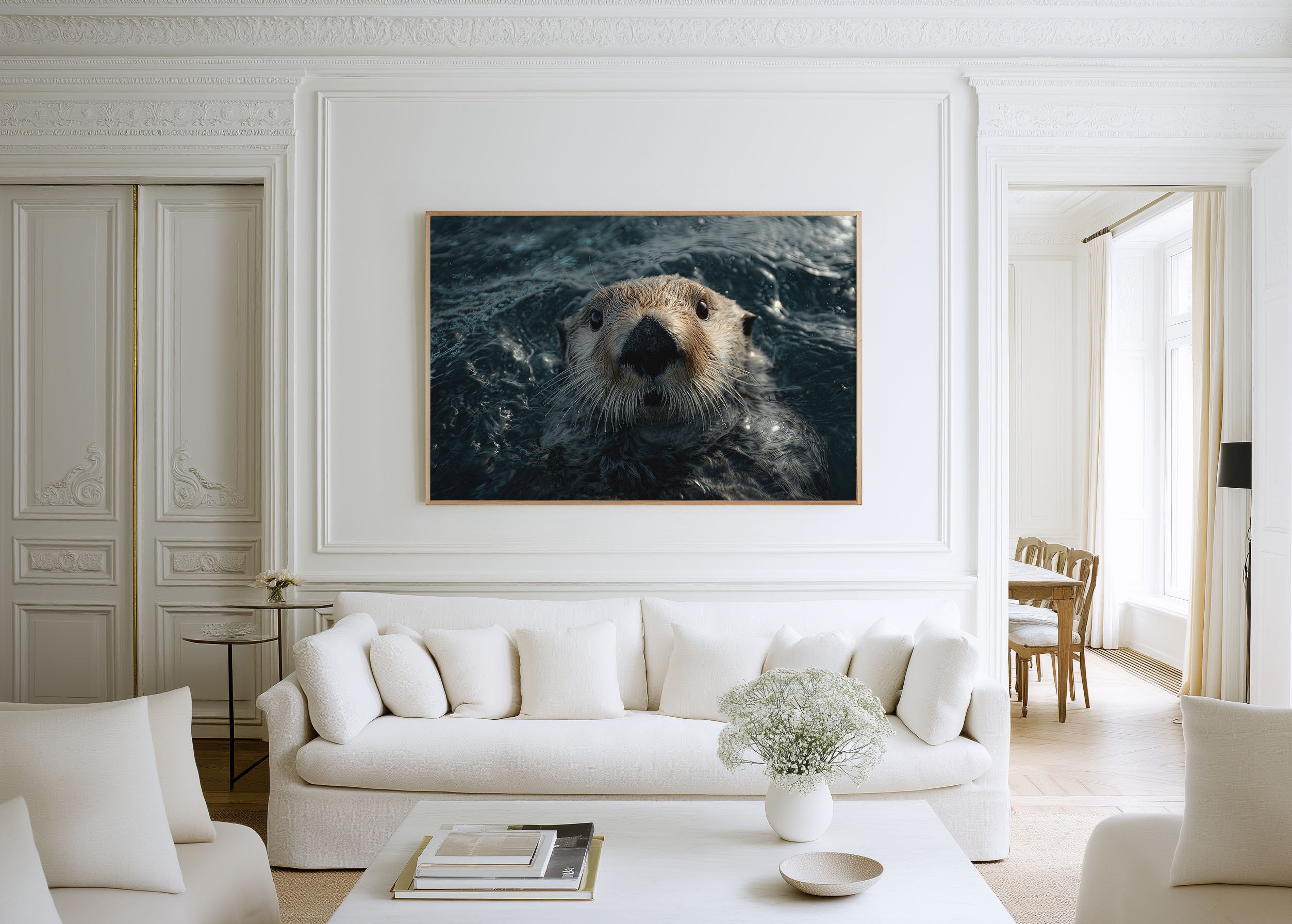 Monterey Sea Otter Wall Art – Coastal Wildlife Photography
