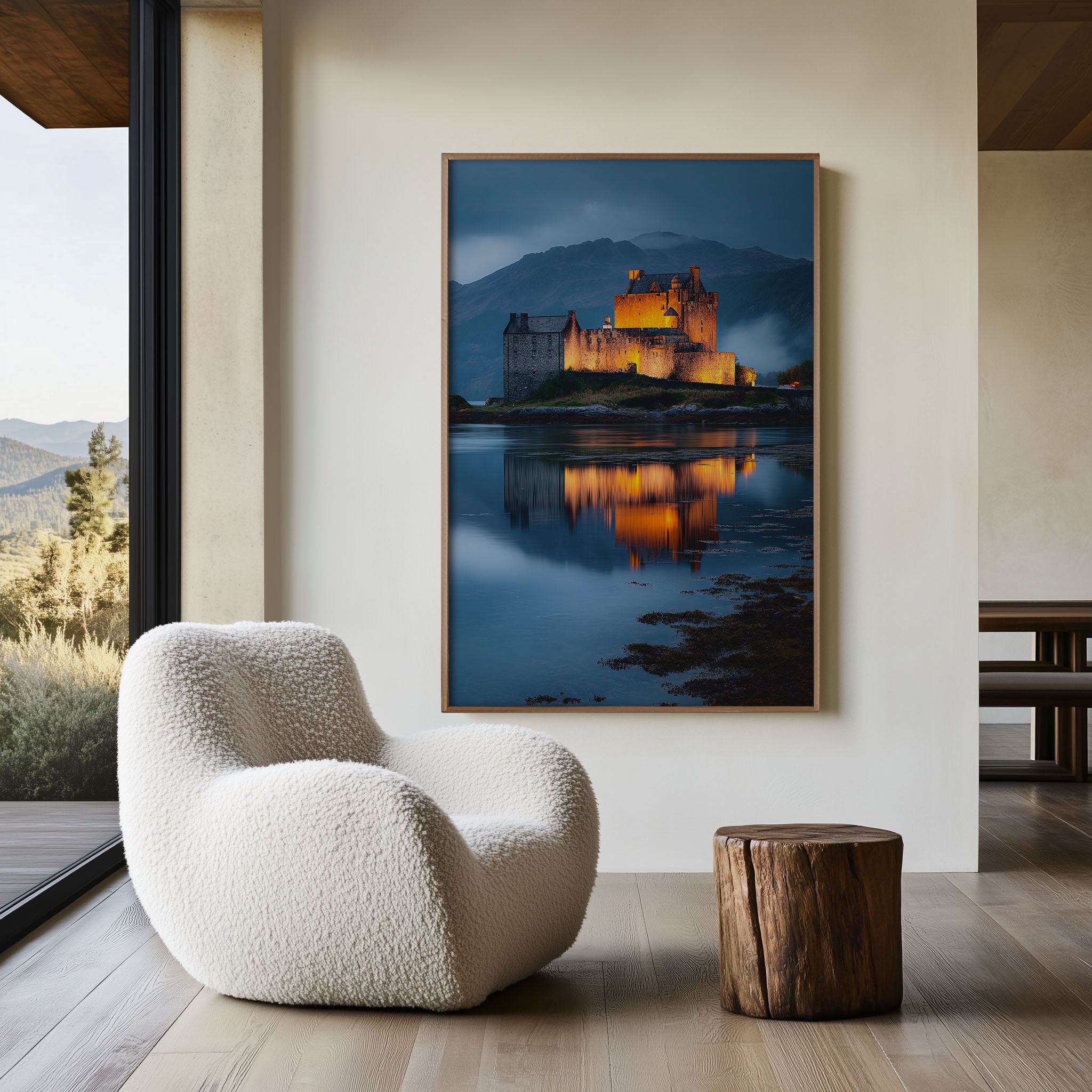 Eilean Donan Castle Wall Art Print | Scotland Landscape Photography