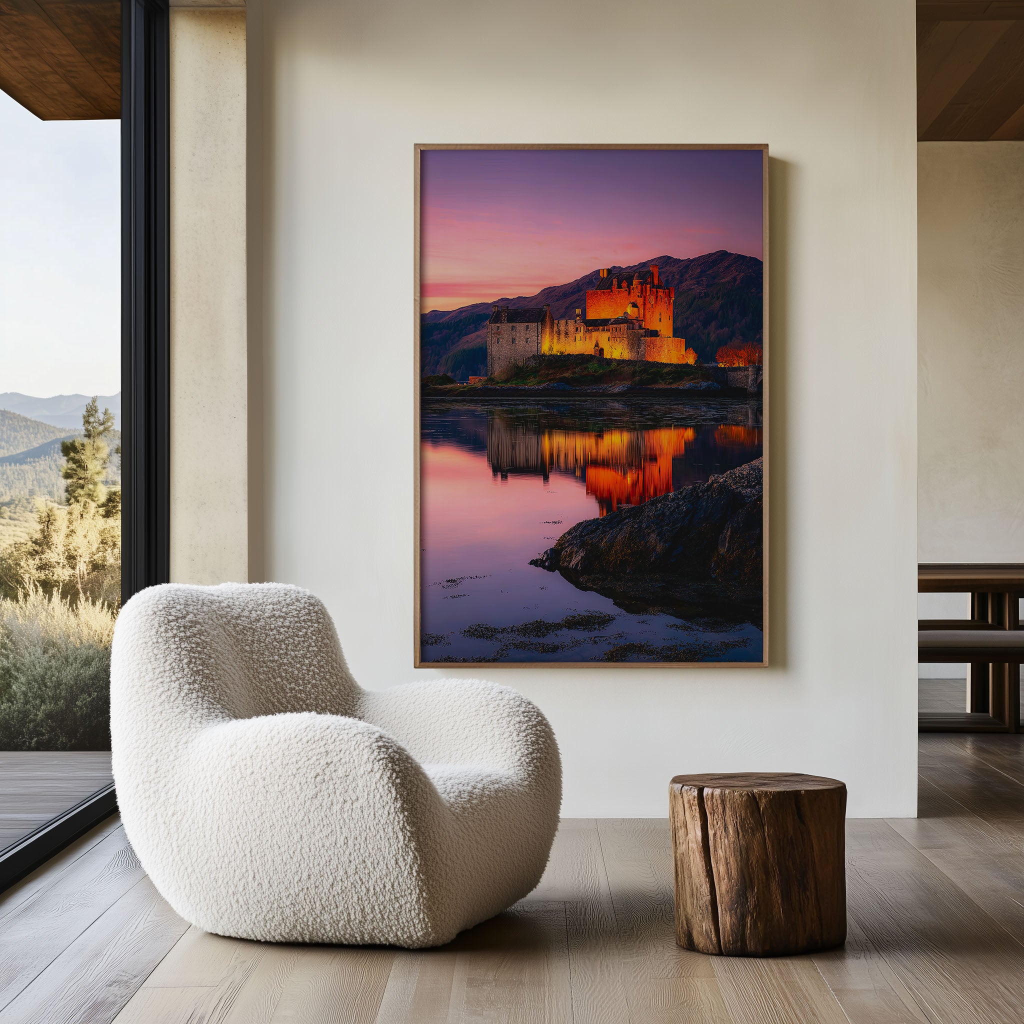 Eilean Donan Castle Scotland Wall Art Print | Highland Landscape Photography
