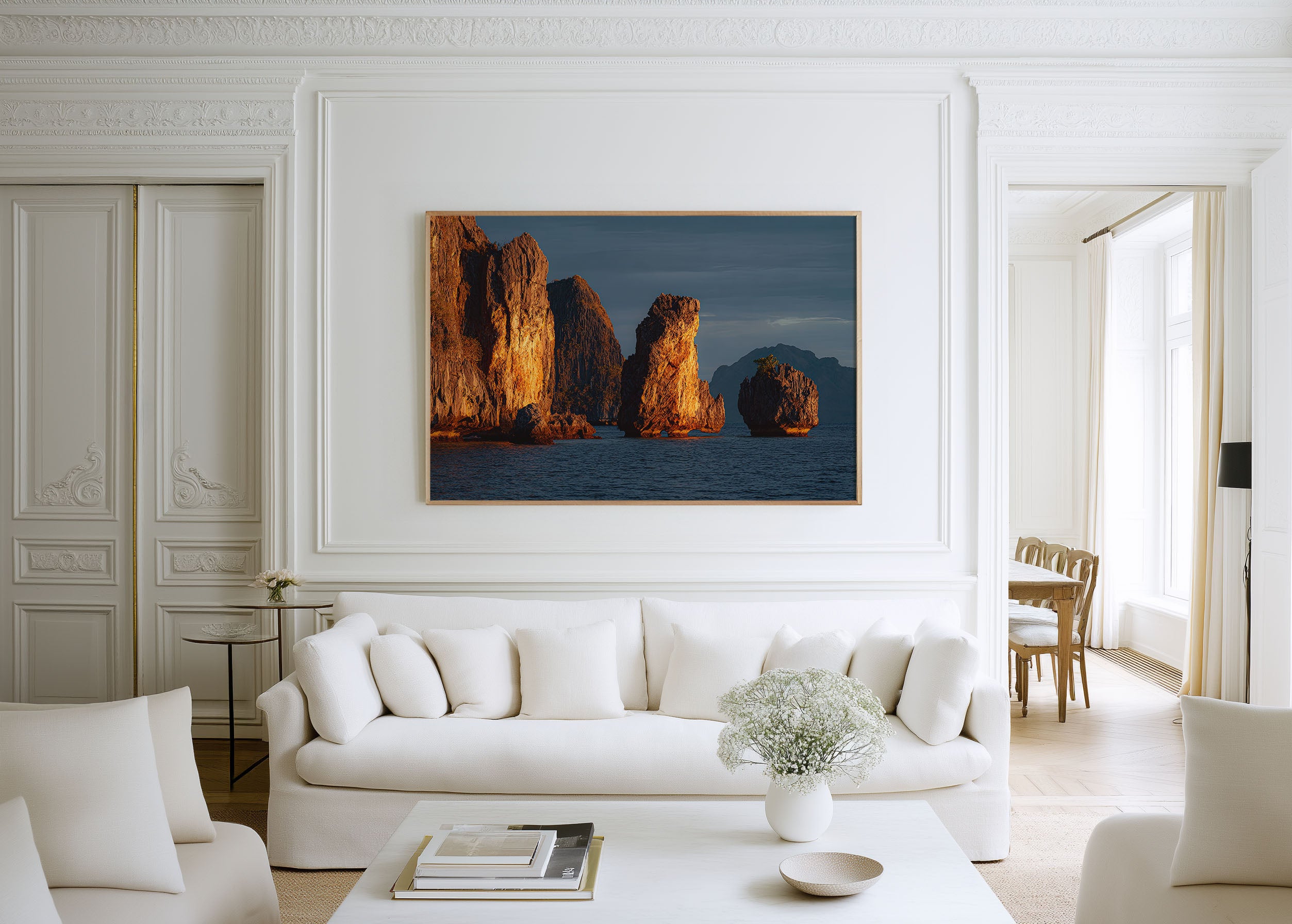 El Nido Palawan Wall Art Print | Philippines Limestone Island Seascape