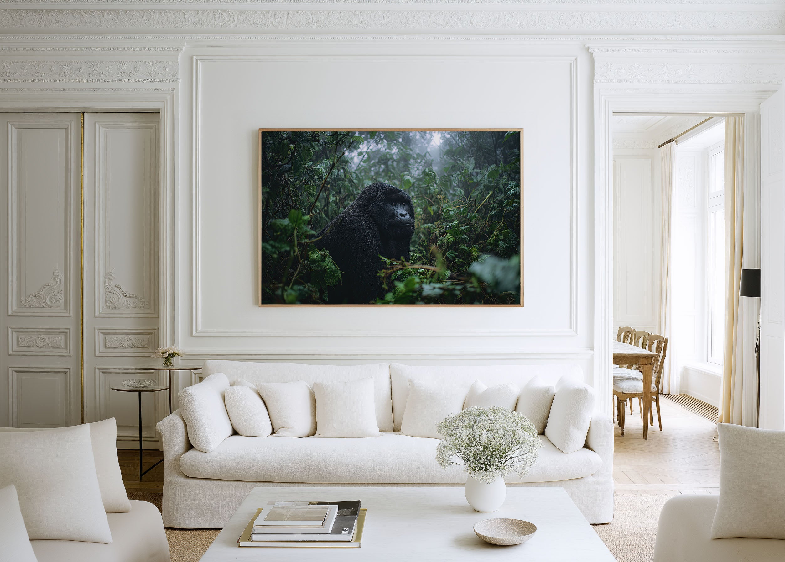 Emerald Kingdom – Gorilla in the Mist Wall Art Print