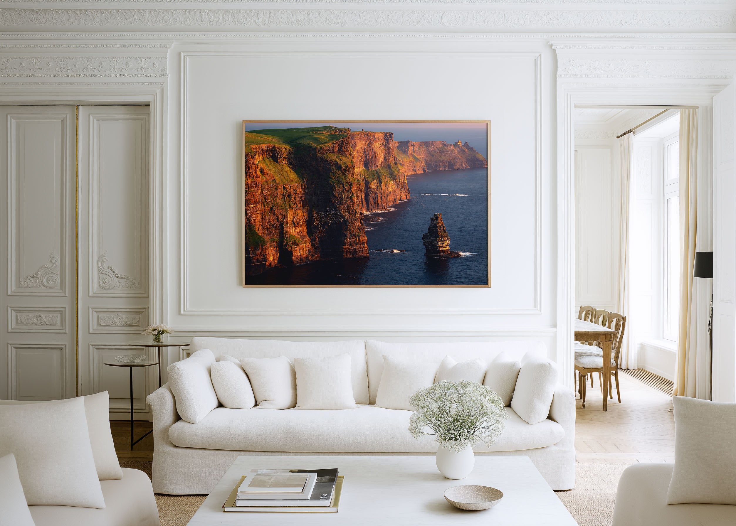 Cliffs of Moher Ireland Wall Art | Dramatic Atlantic Coastal Landscape Print