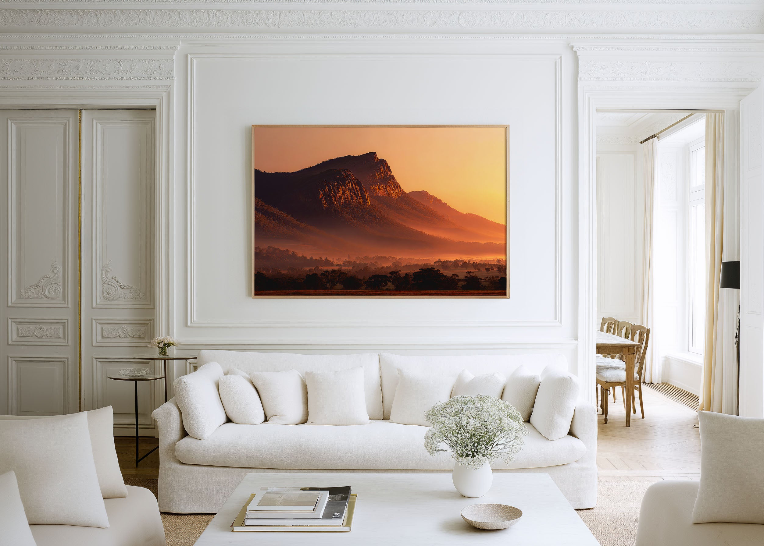 Grampians Mountains Wall Art Print | Victoria Australia Sunrise