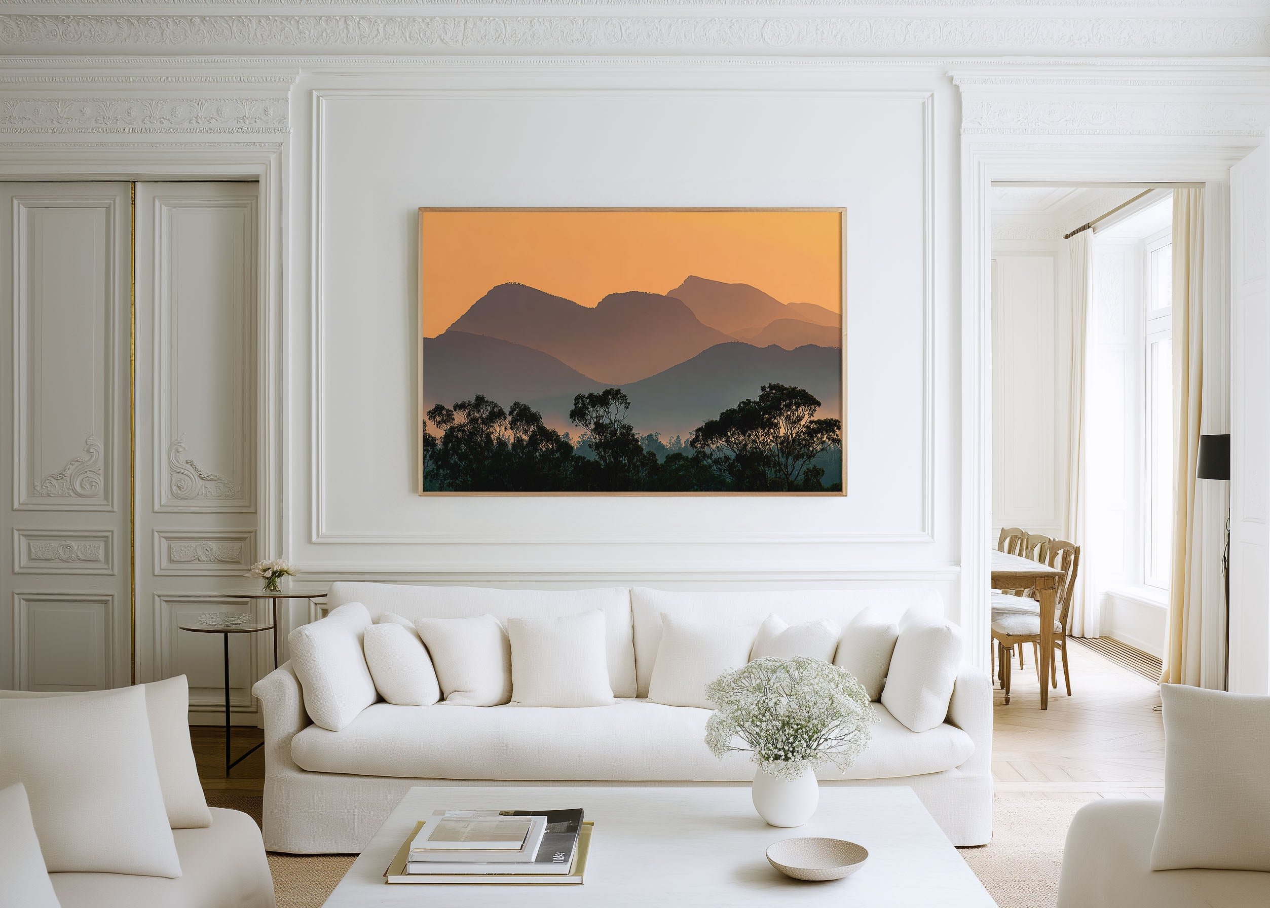 Grampians National Park Wall Art Print | Australia Misty Sunrise