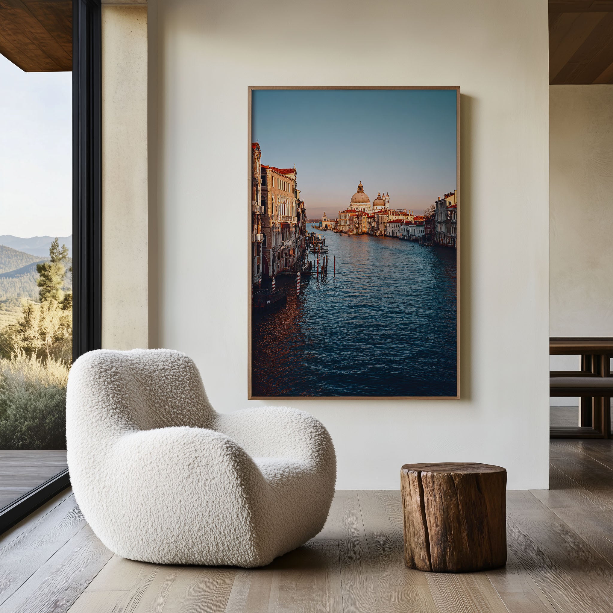 Venice Grand Canal Santa Maria della Salute Wall Art Print | Italy Basilica Photography | Canal Grande Dawn Cityscape Poster | European Travel Print | Classic Home Decor