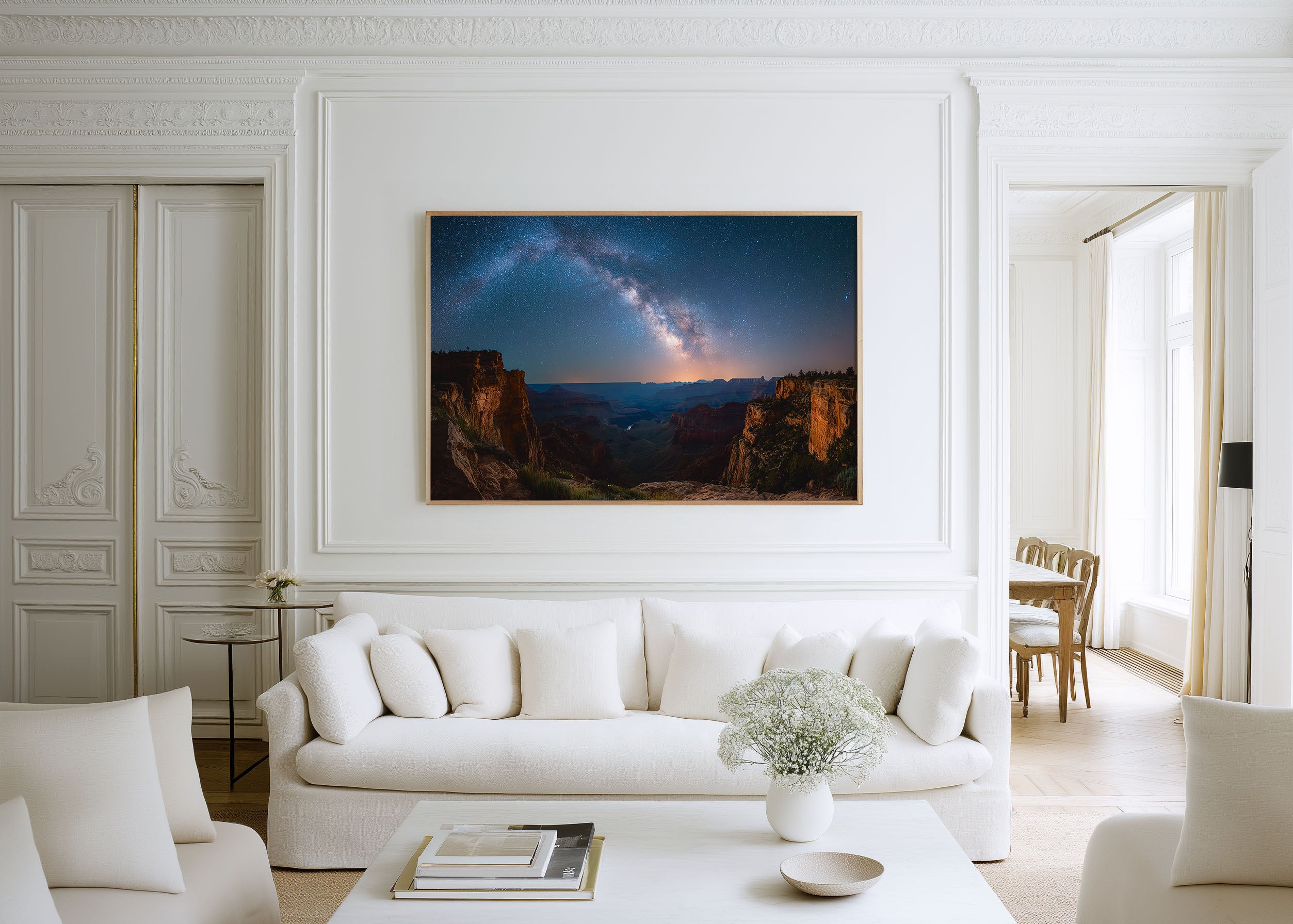 Grand Canyon Milky Way Wall Art – Night Sky Canyon Print