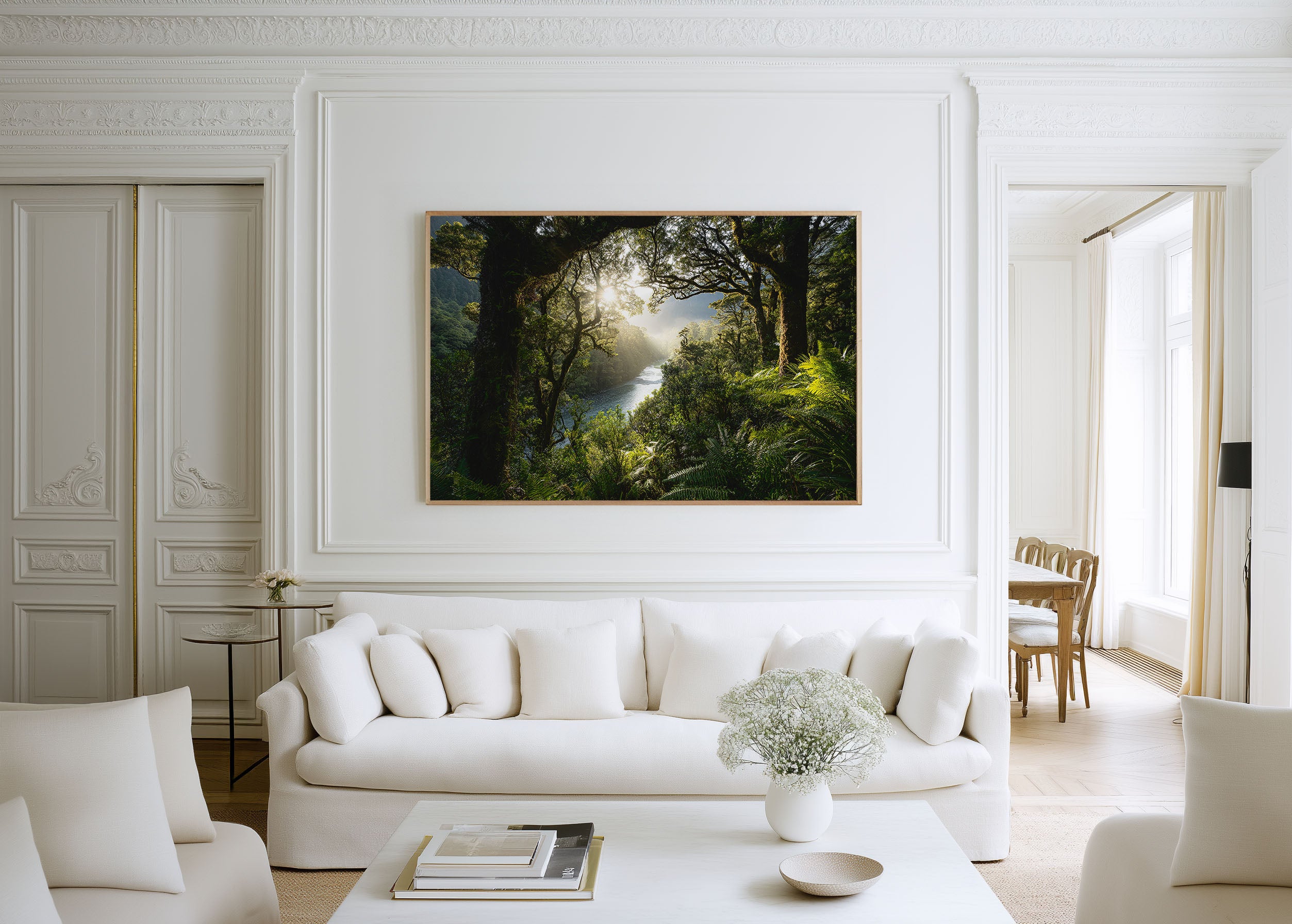 Haast Pass New Zealand Wall Art | Fiordland Rainforest Landscape Print