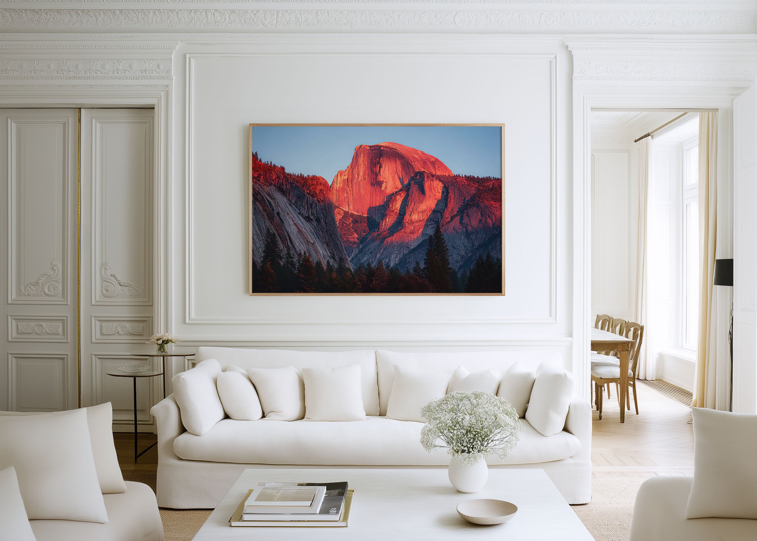 Half Dome Yosemite Wall Art Print – Yosemite National Park Granite Mountain