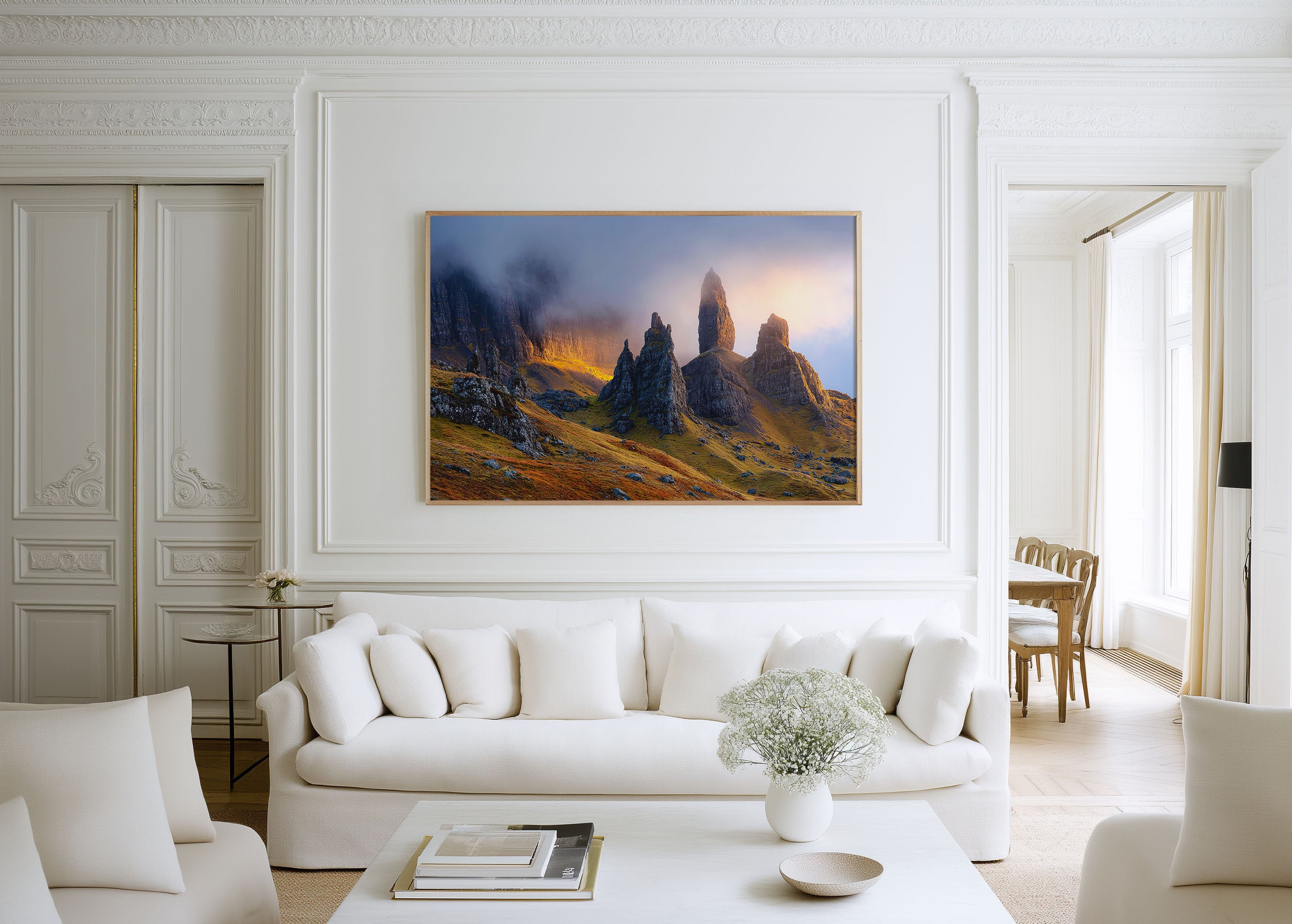 Isle of Skye Old Man of Storr Wall Art Print – Dramatic Highland Landscape
