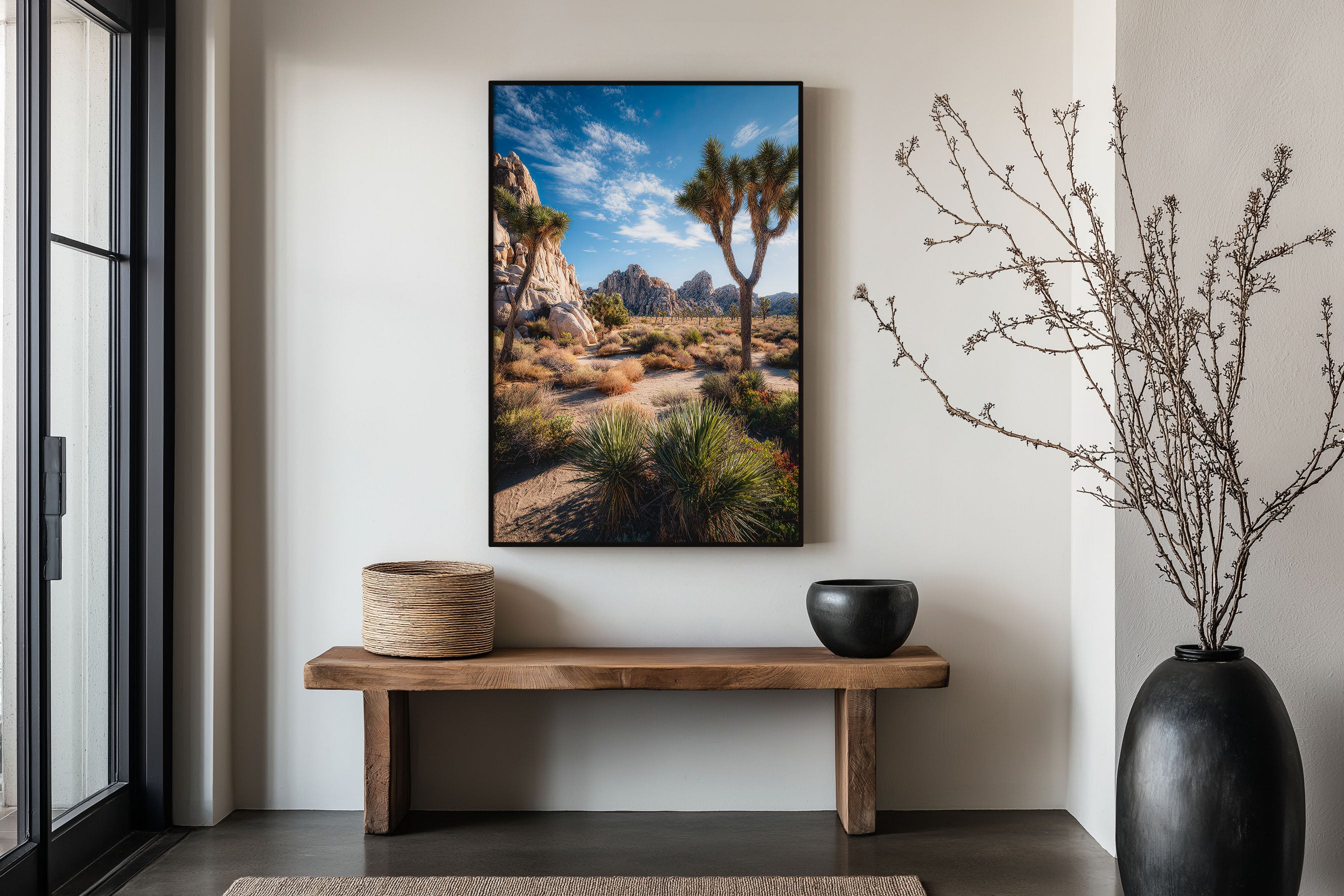 Joshua Tree National Park Wall Art Print | California Desert Landscape Photography | Southwest Nature Poster