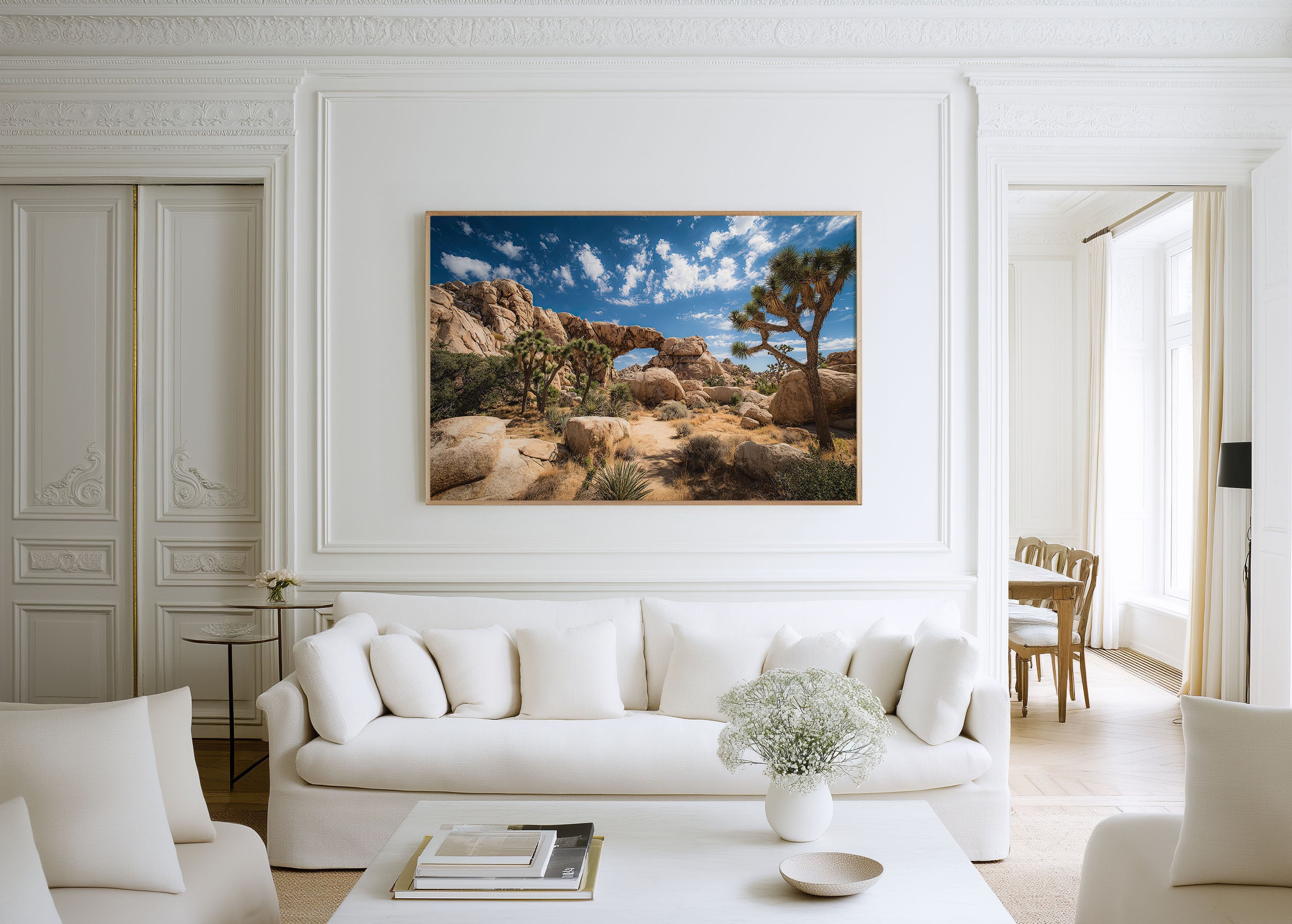 Joshua Tree National Park Wall Art | California Desert Rock Arch Landscape Print