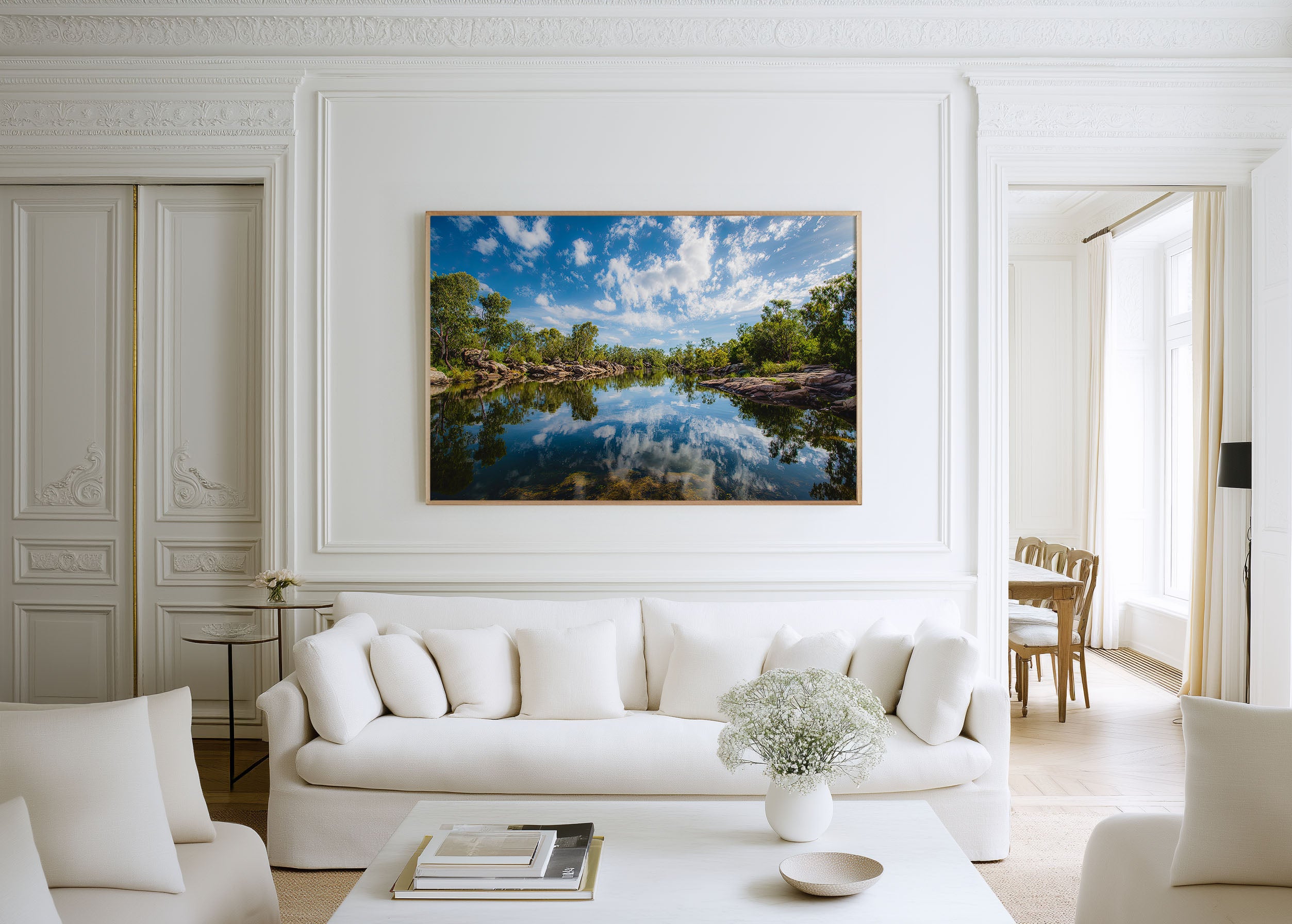 Kakadu National Park Wall Art | Australian Wetlands Reflection Landscape Print