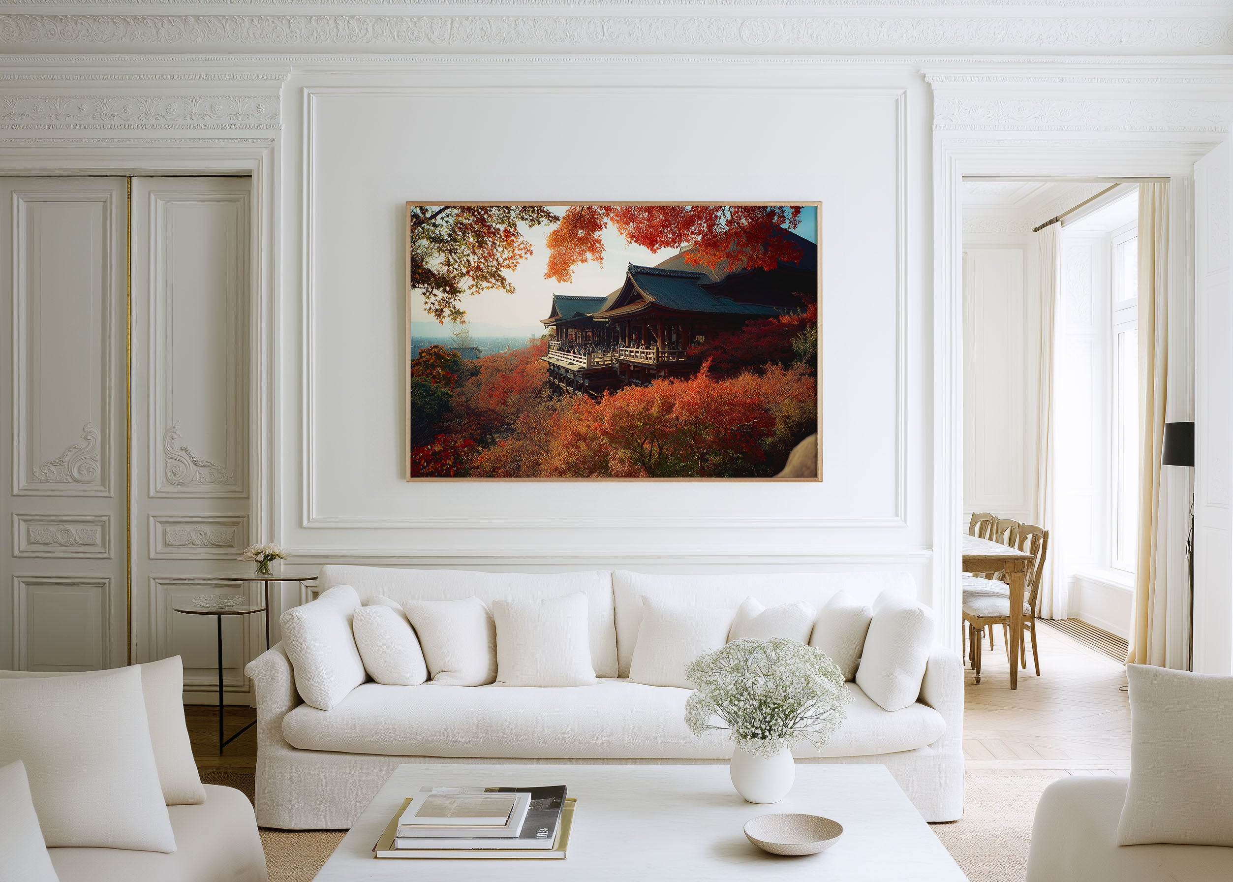 Kiyomizu-dera Temple Kyoto Japan Autumn Wall Art Print