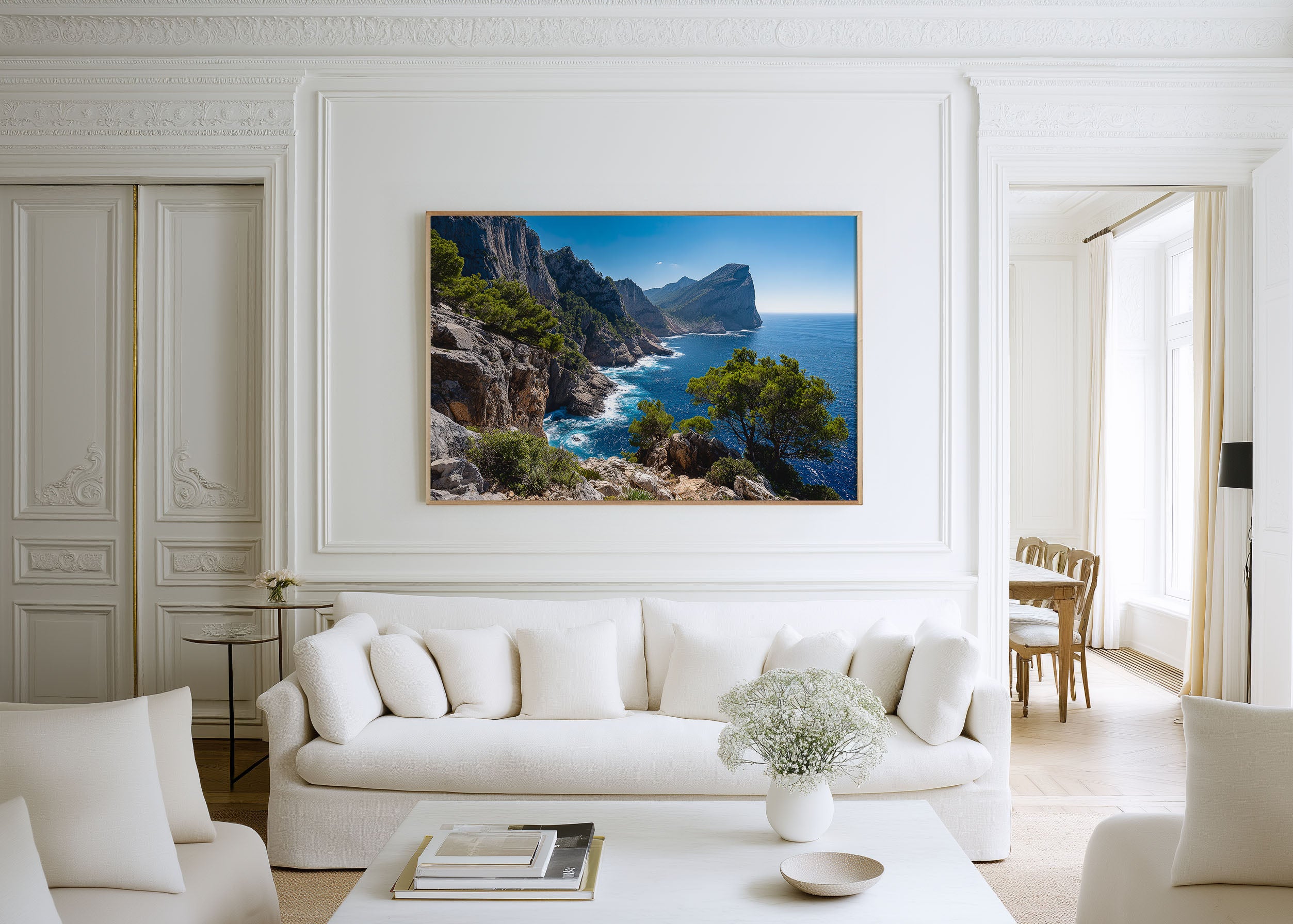 Mallorca Cap de Formentor Wall Art Print | Mediterranean Coastal Decor