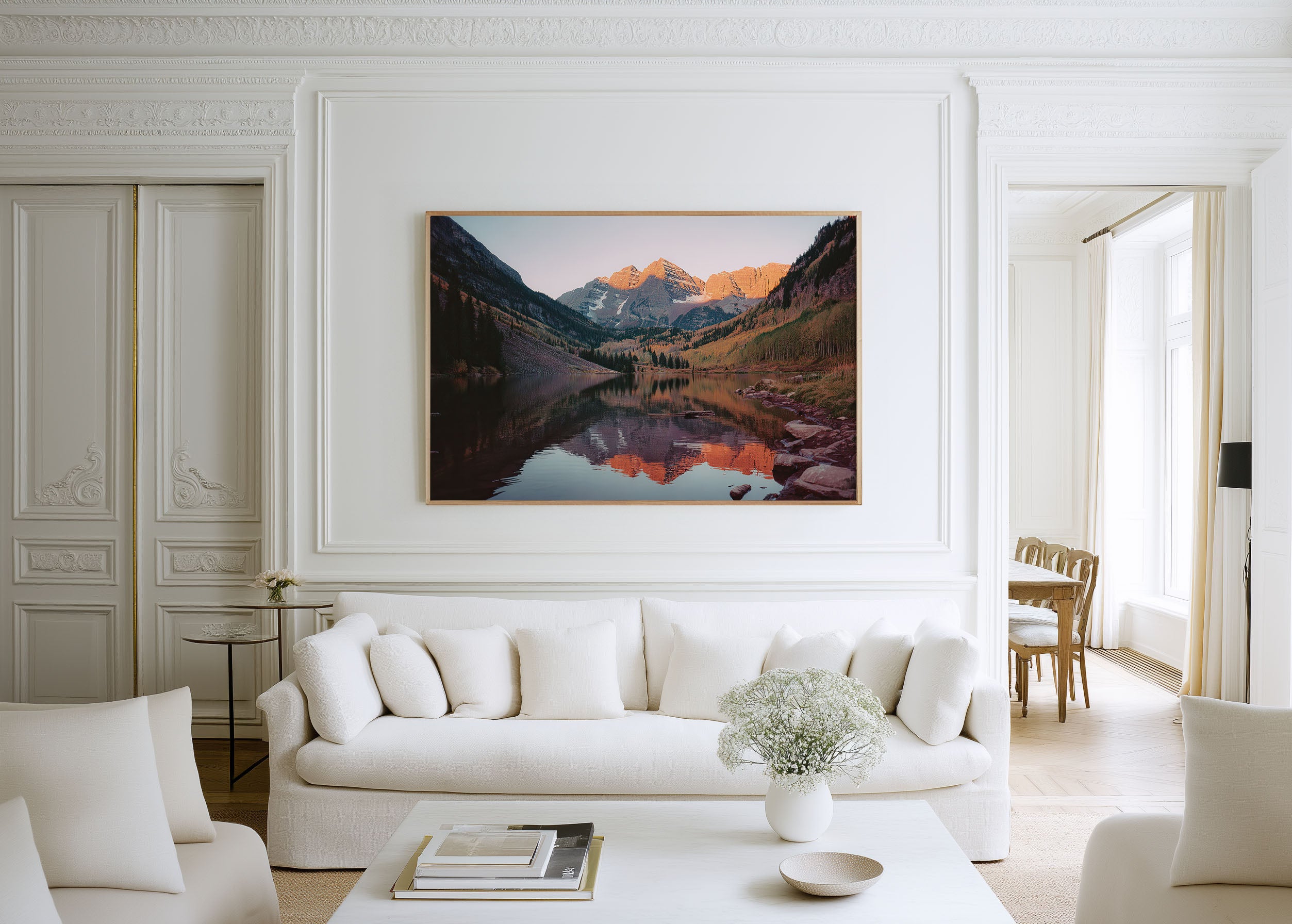 Maroon Bells Wall Art Print
