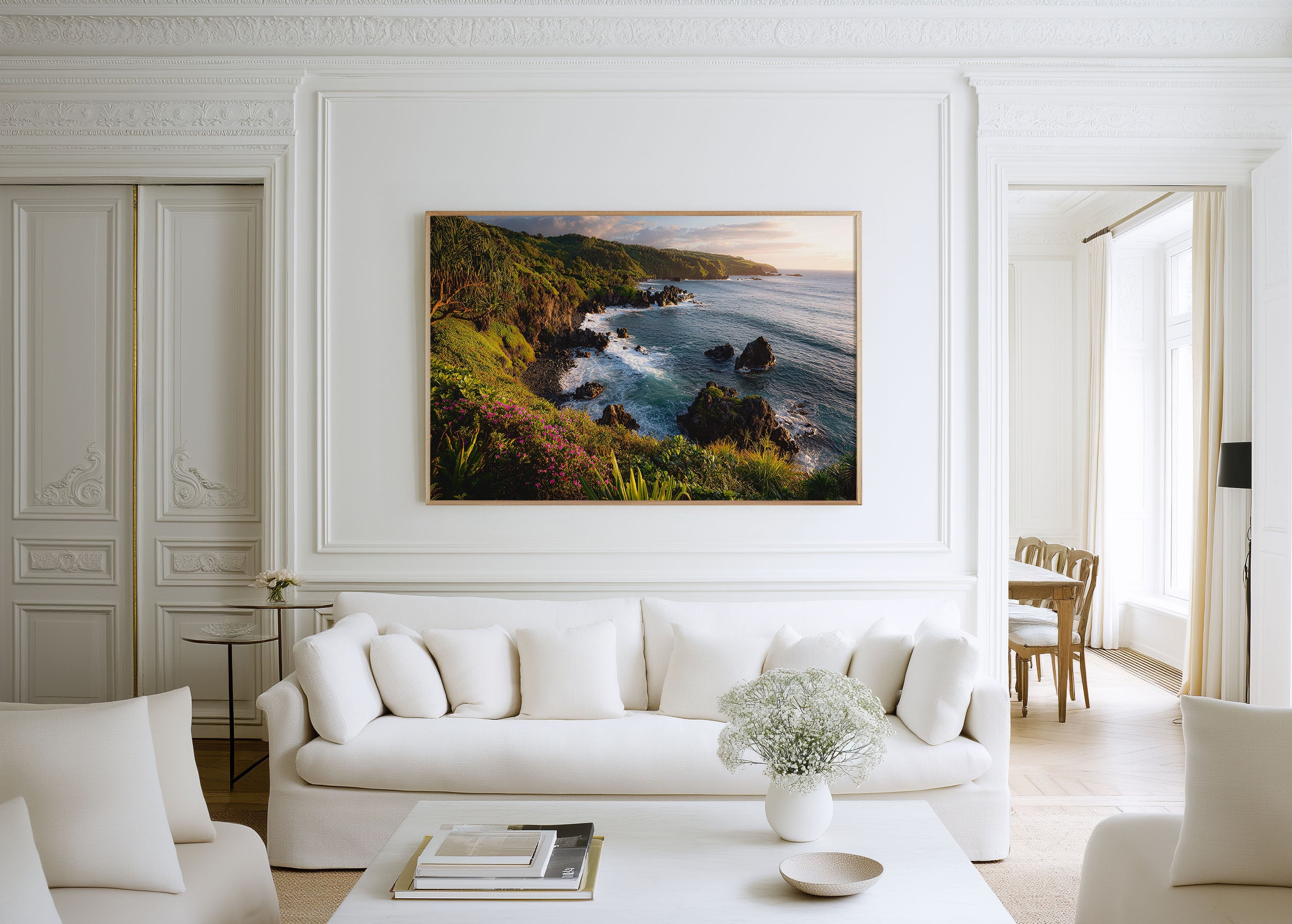 Maui Road to Hana Coastline Print – Hawaii Ocean Wall Art