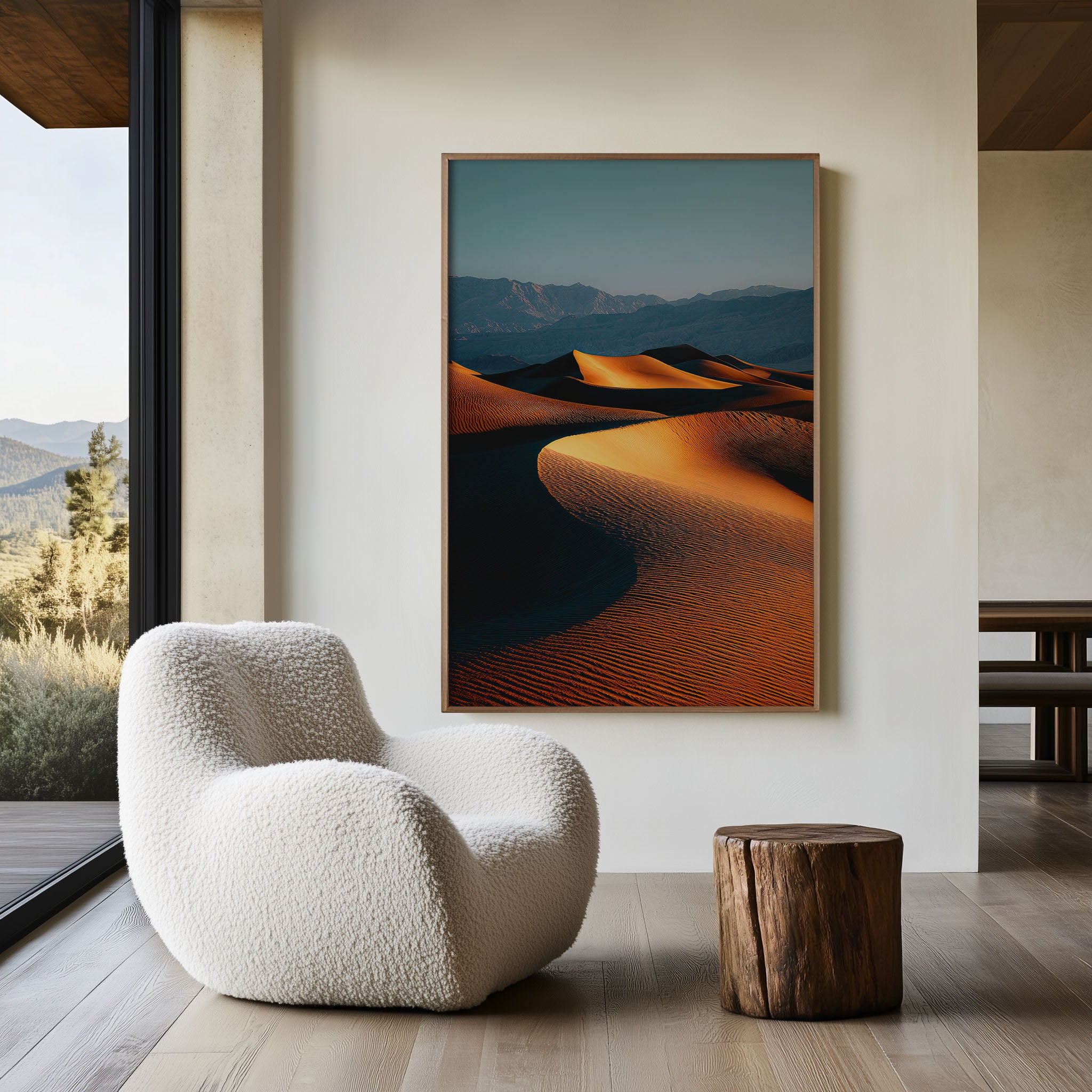 Mesquite Flat Sand Dunes Wall Art Print | Death Valley Photography | Desert Landscape Poster | California Nature Print | Boho Home Decor