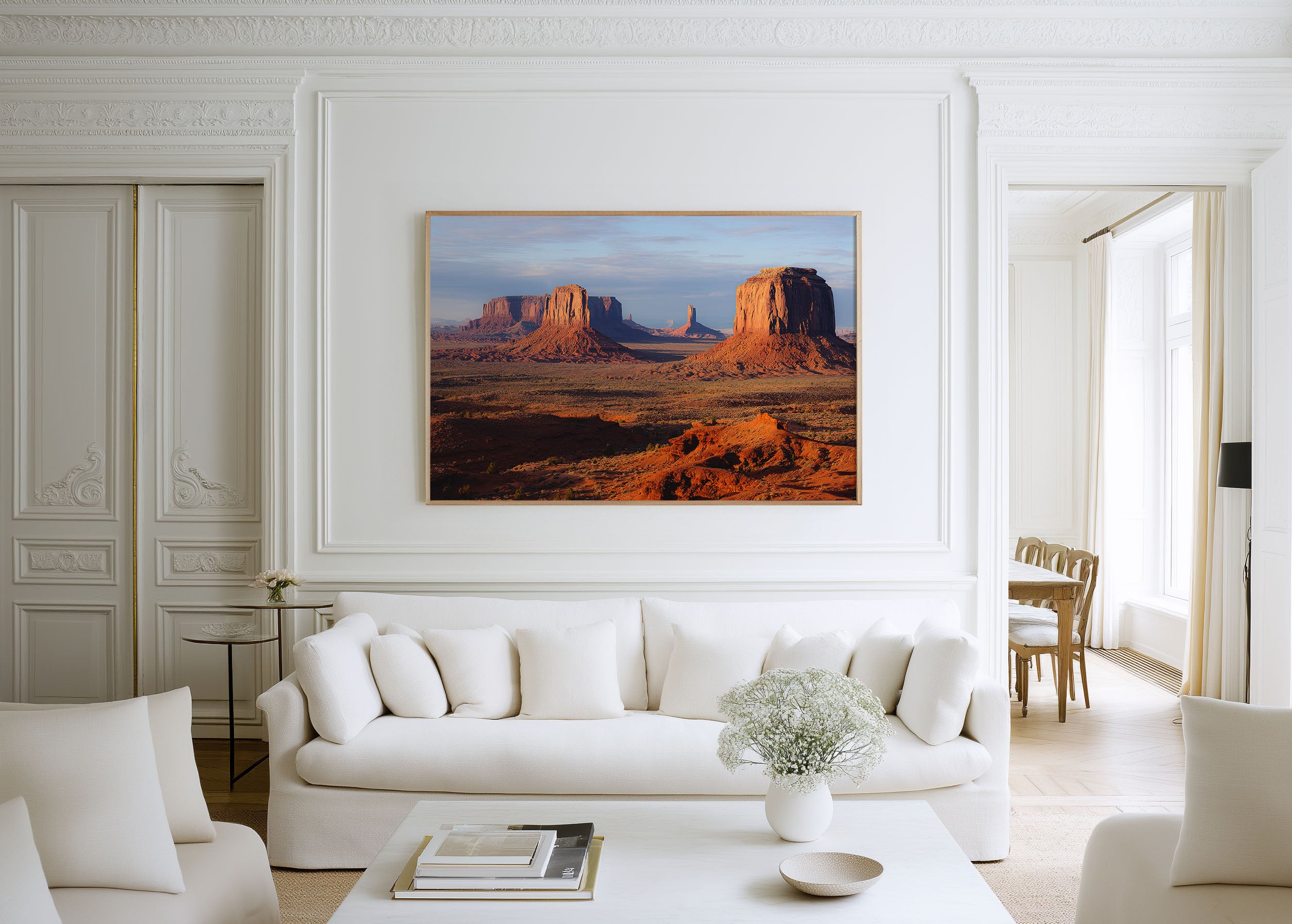 Monument Valley Wall Art Print | Arizona Desert Landscape Photo