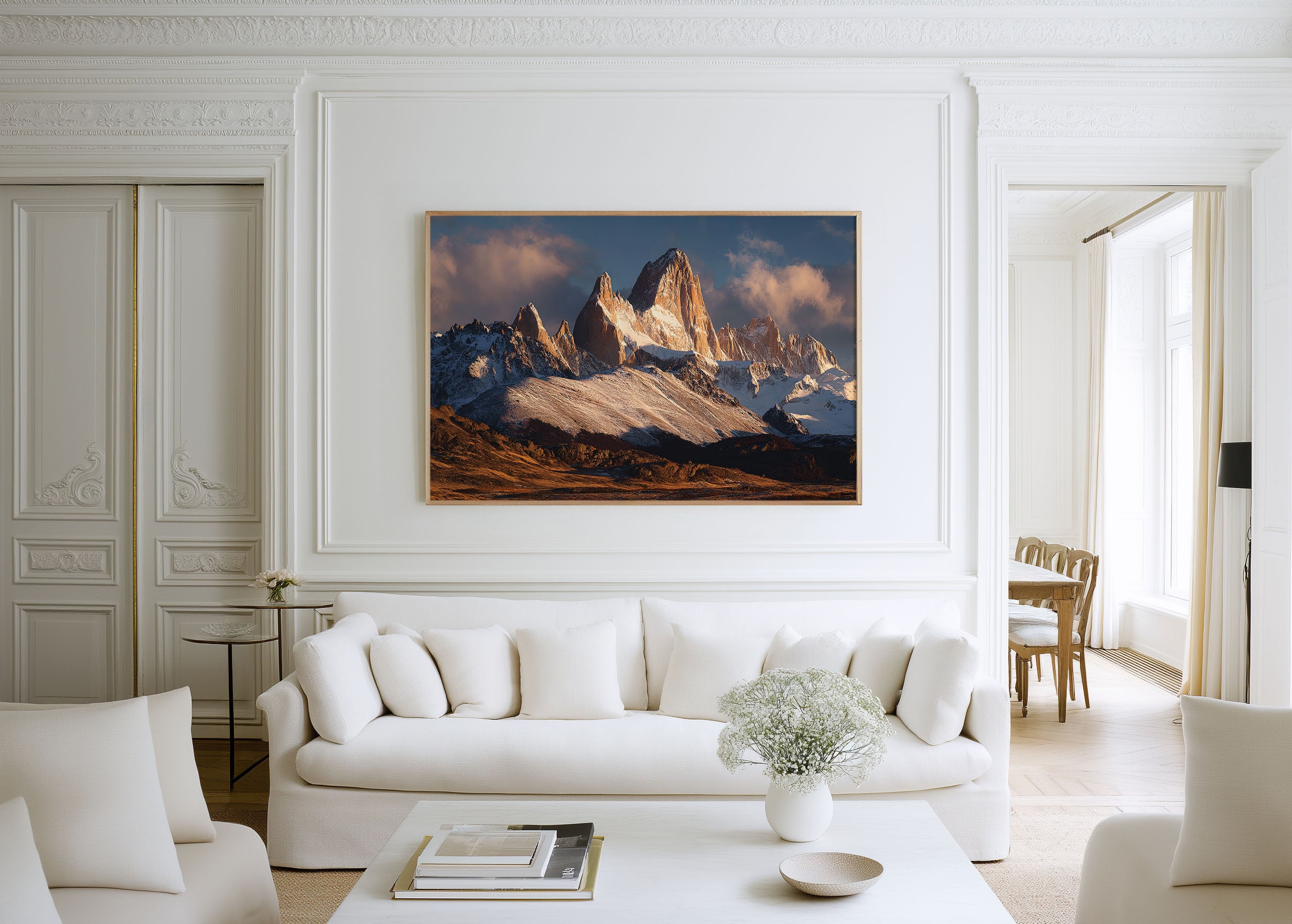 Mount Fitz Roy Patagonia Wall Art Print | Argentina Andes Mountain Landscape Photography