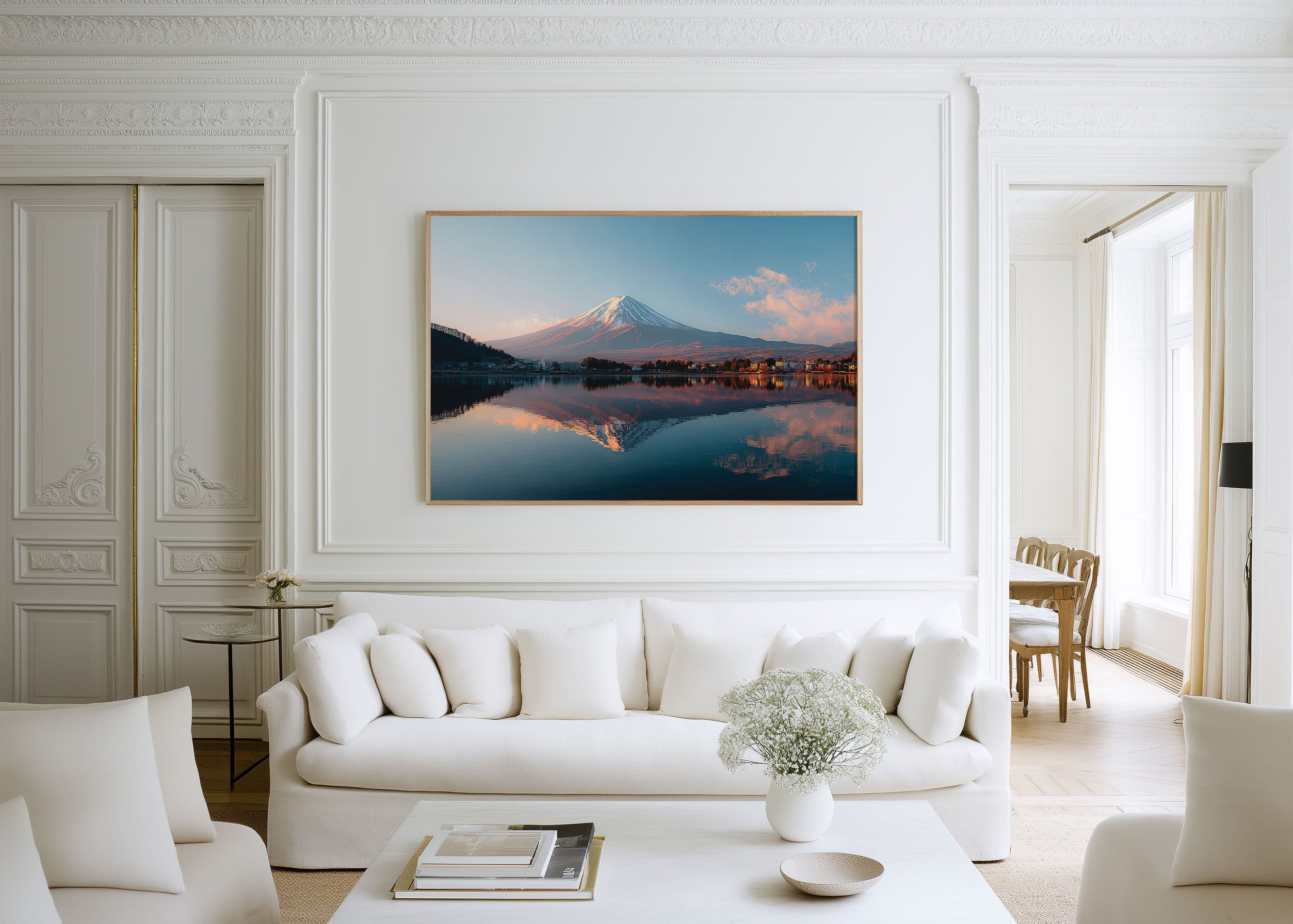 Mount Fuji Lake Kawaguchi Wall Art